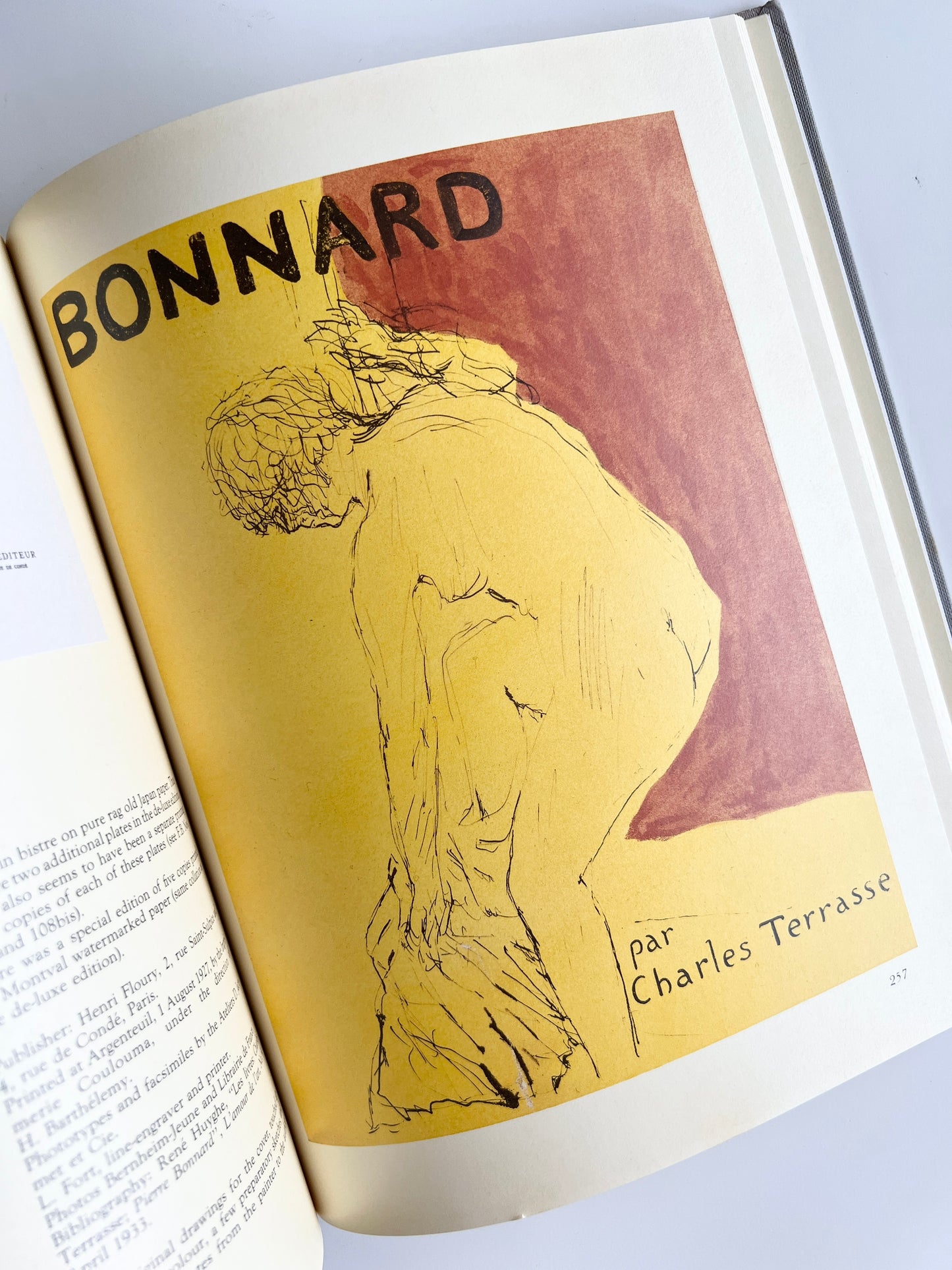 *1989 Pierre Bonnard: Illustrator- Rare/ Collectible