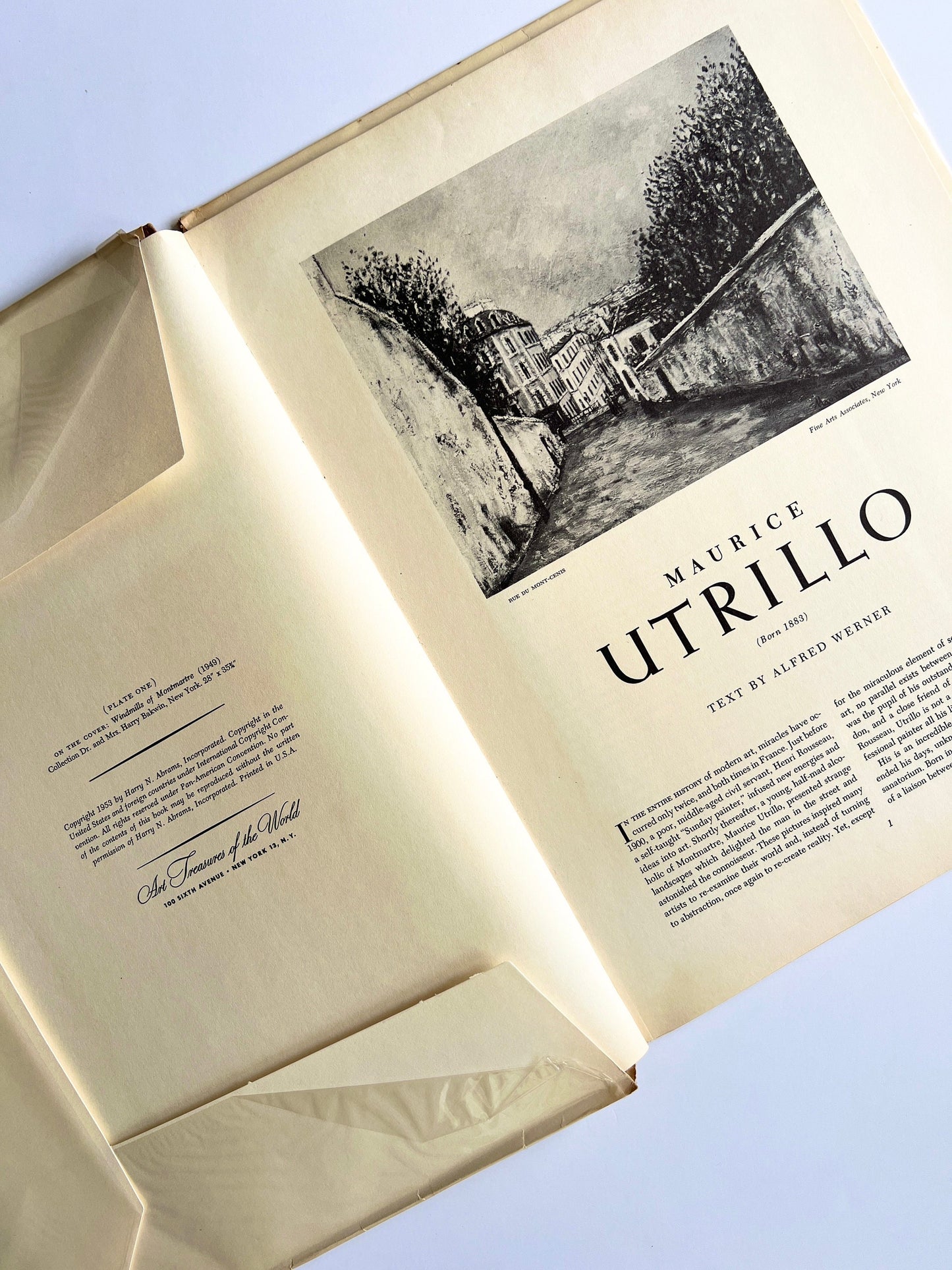 1953 Utrillo: 16 Beautiful Full Color Prints