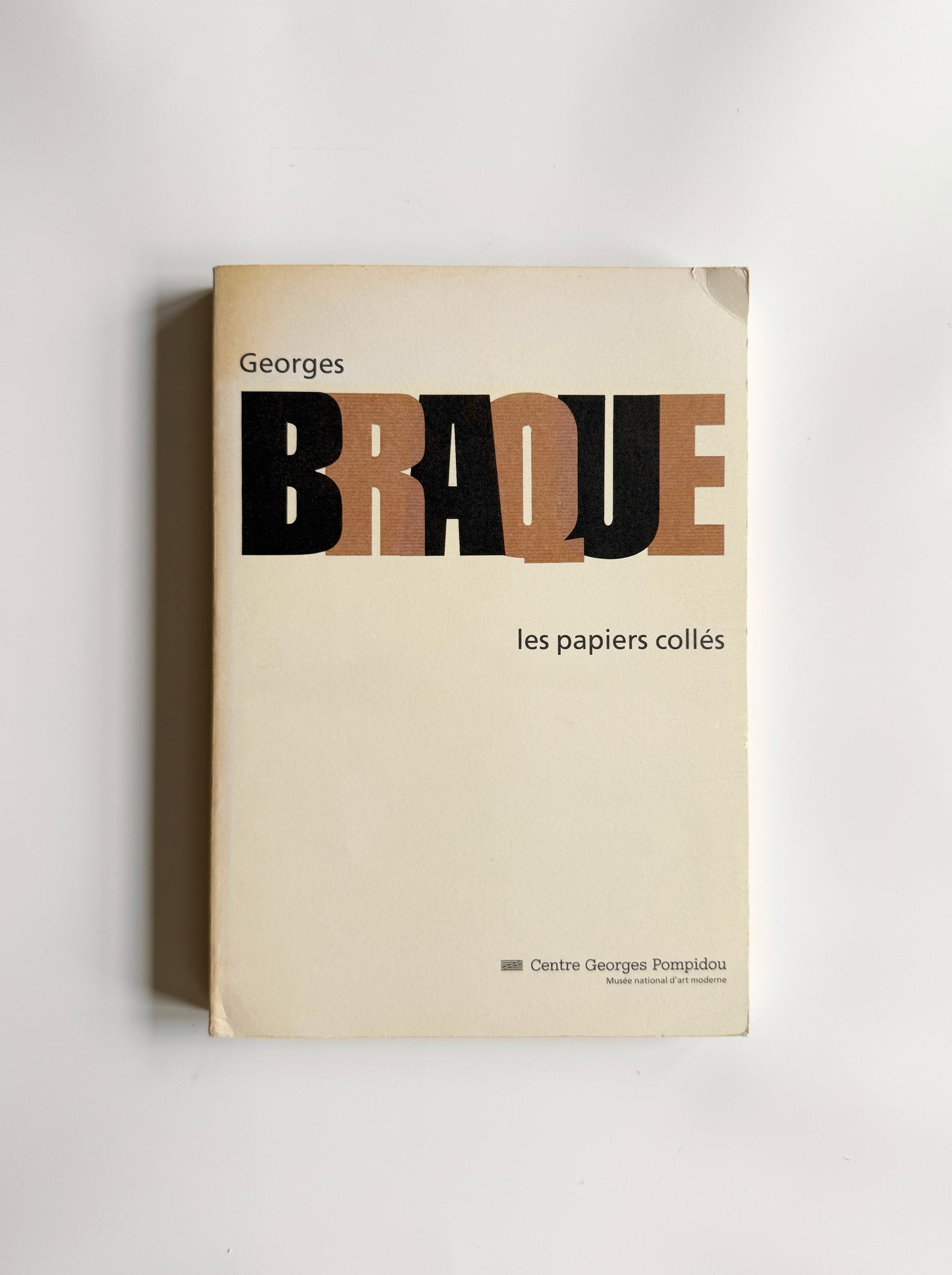 1982 Georges Braque: Les Papiers Collés
