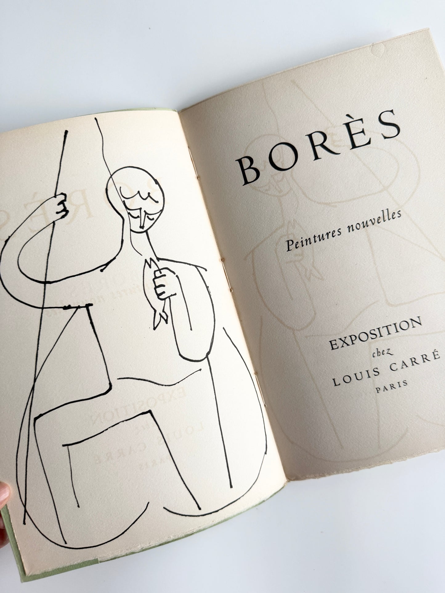 *1954 BORÈS- Peintures nouvelles -Limited Edition