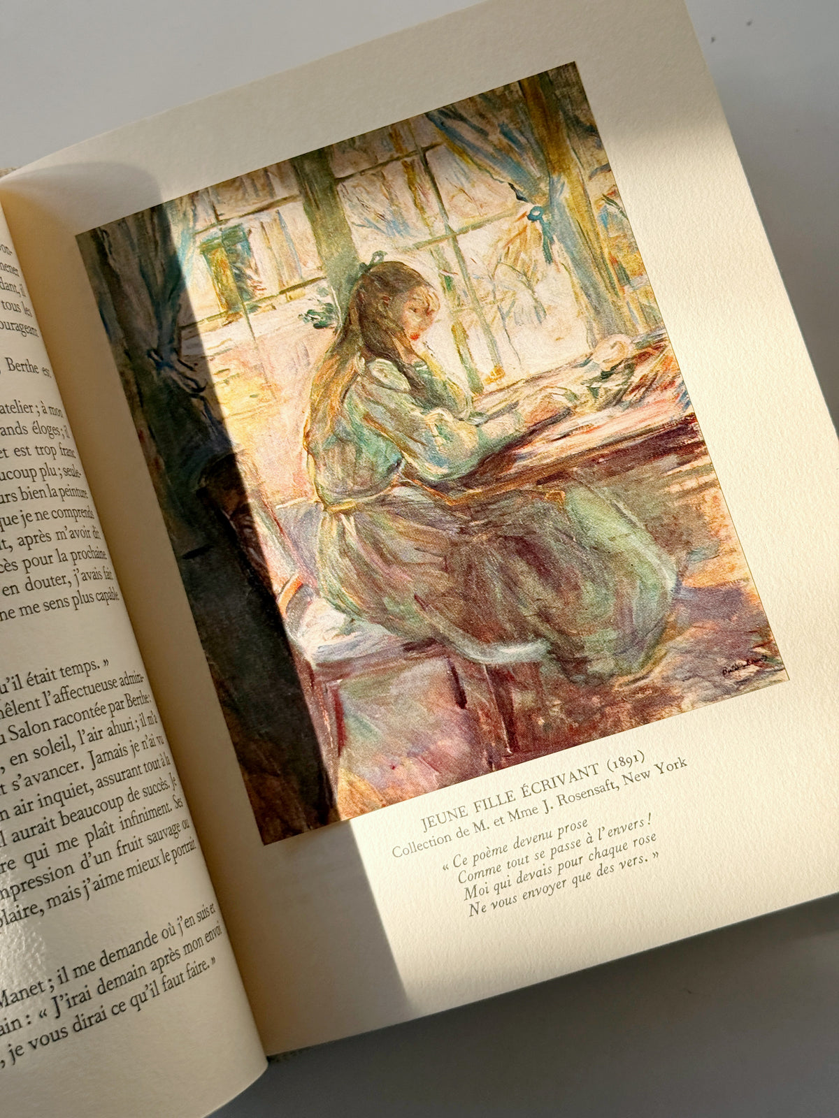 1962 Berthe Morisot: Charmes | French Art Book | Vintage Impressionist Monograph