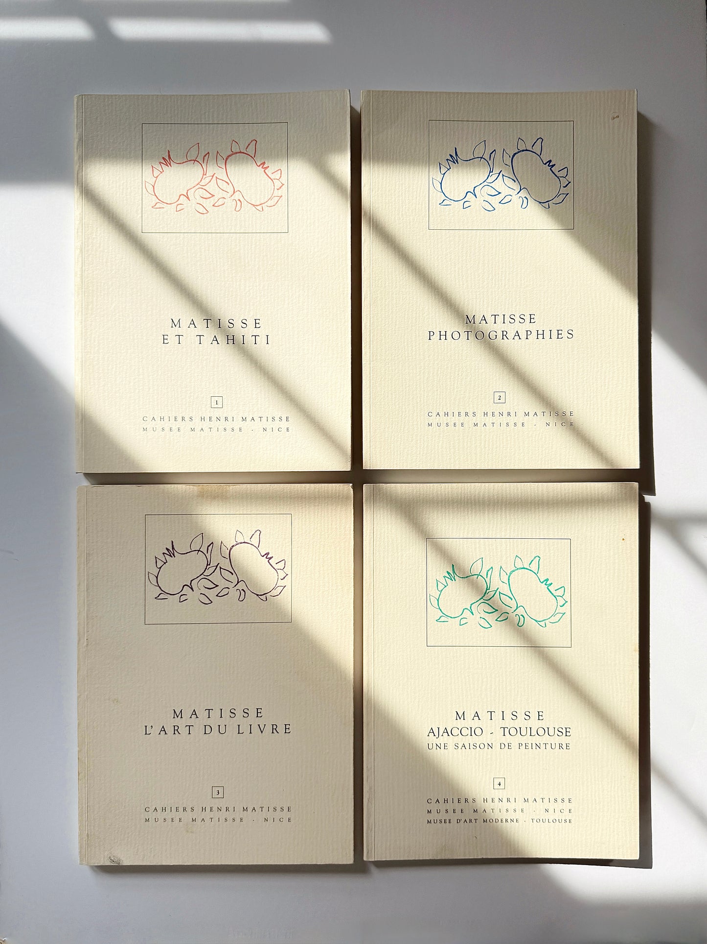 *Rare Complete Set: Cahiers Henri Matisse, Vol. 1–4 | 1986 | French Art Books