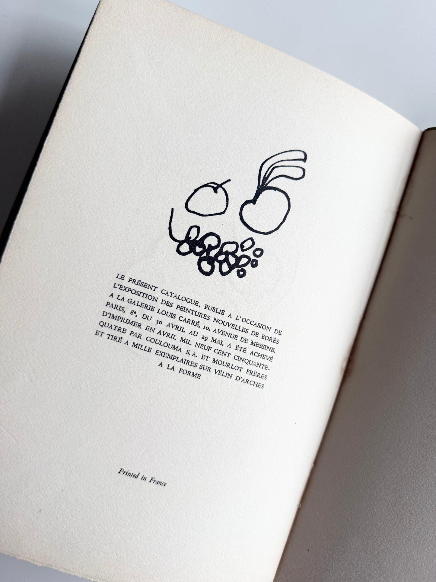 *1954 BORÈS- Peintures nouvelles -Limited Edition