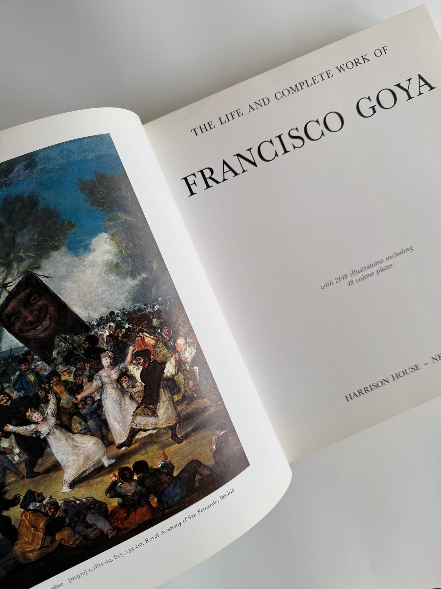 *1981 The Life and Complete Work of Francisco Goya