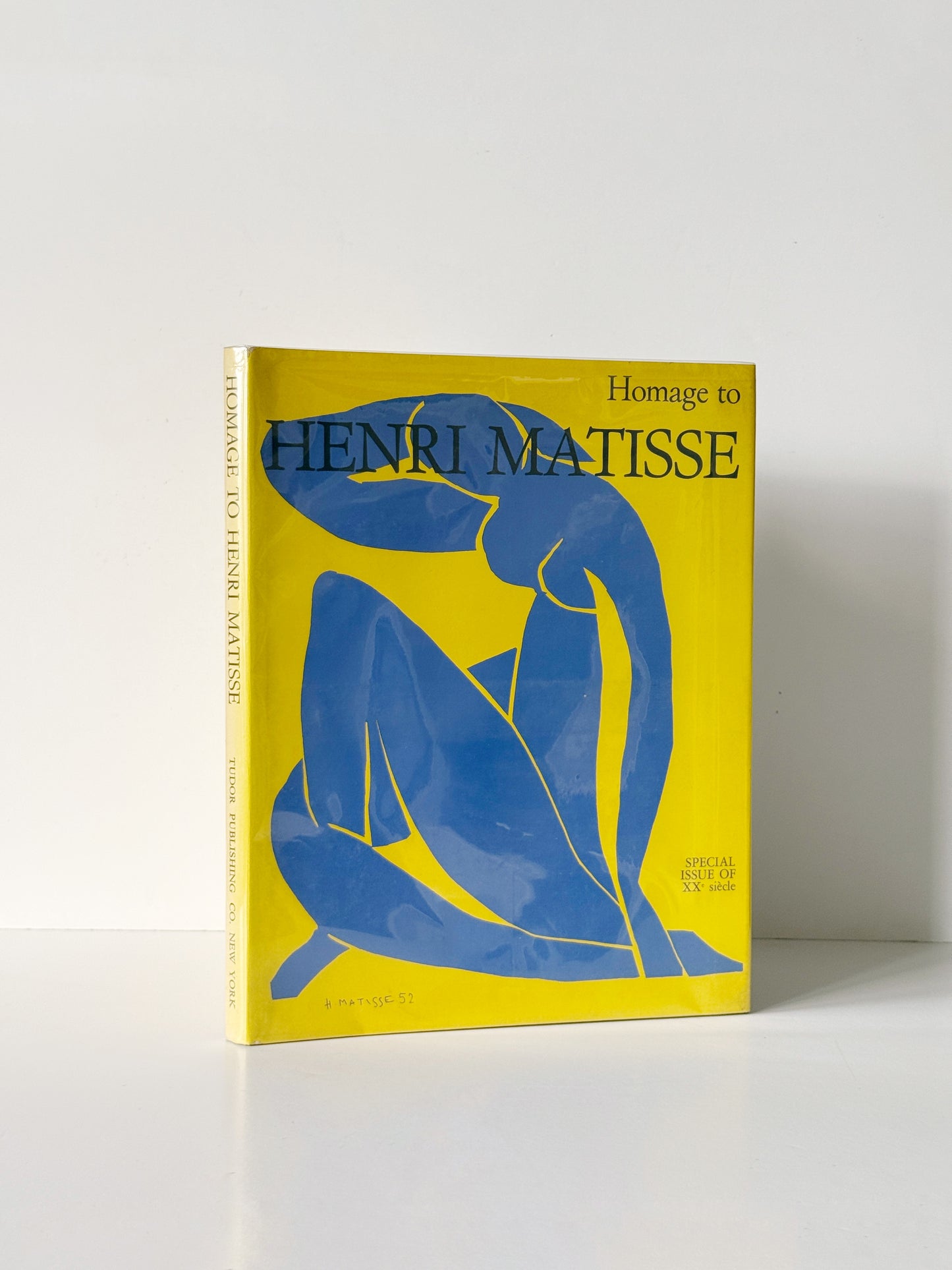*1970 Hommage to Henri Matisse - Rare & Collectible | Original linoleum engraving