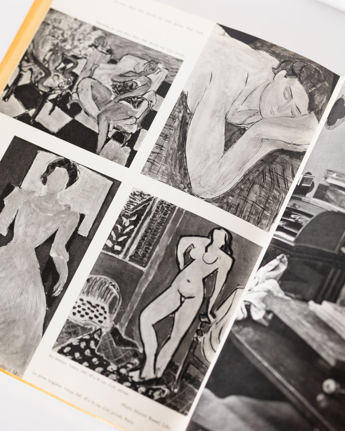 *1970 Hommage to Henri Matisse - Rare & Collectible | Original linoleum engraving