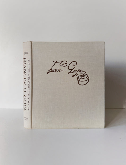 *1981 The Life and Complete Work of Francisco Goya