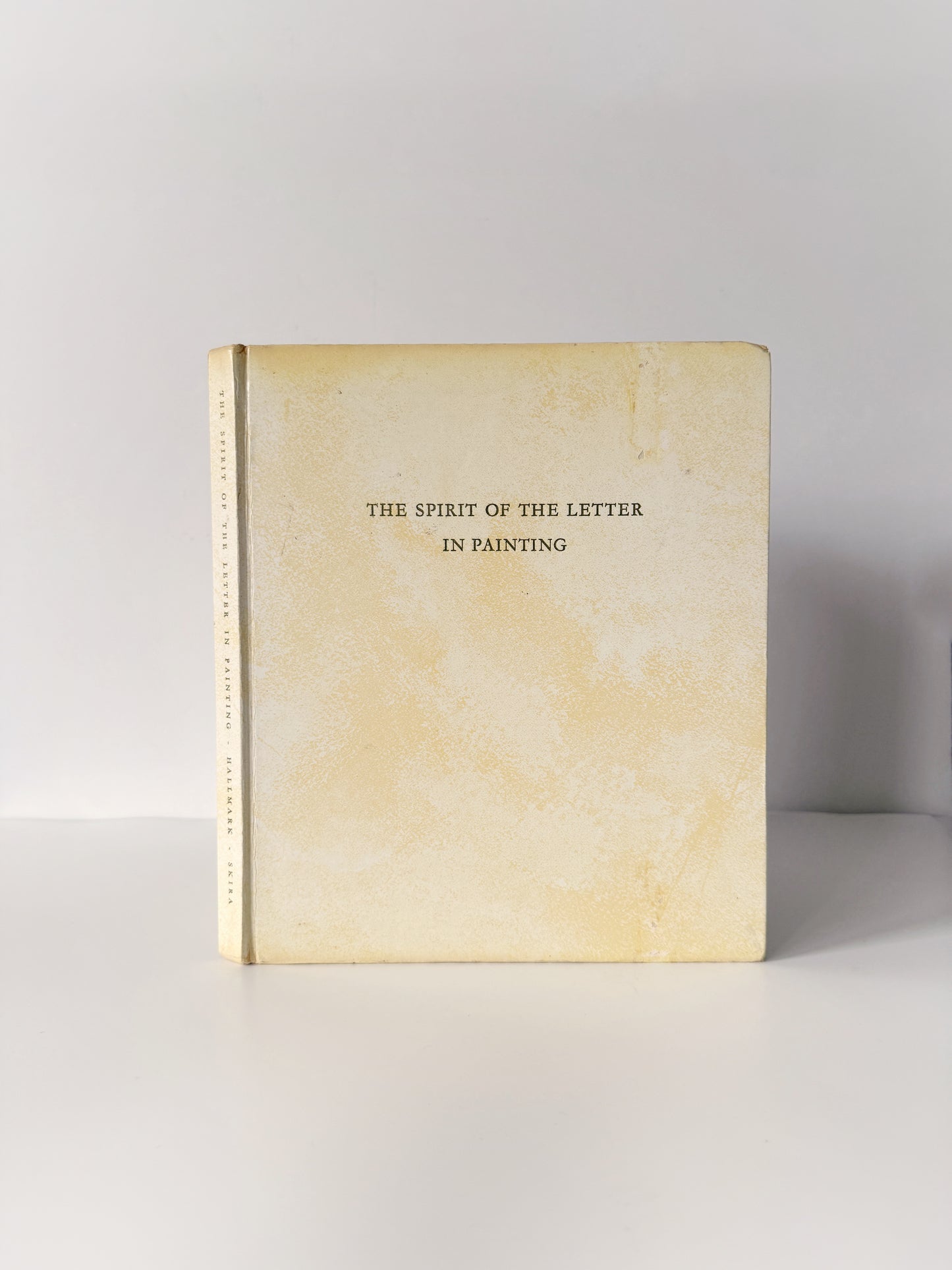 1961 The spirit of the letter in painting