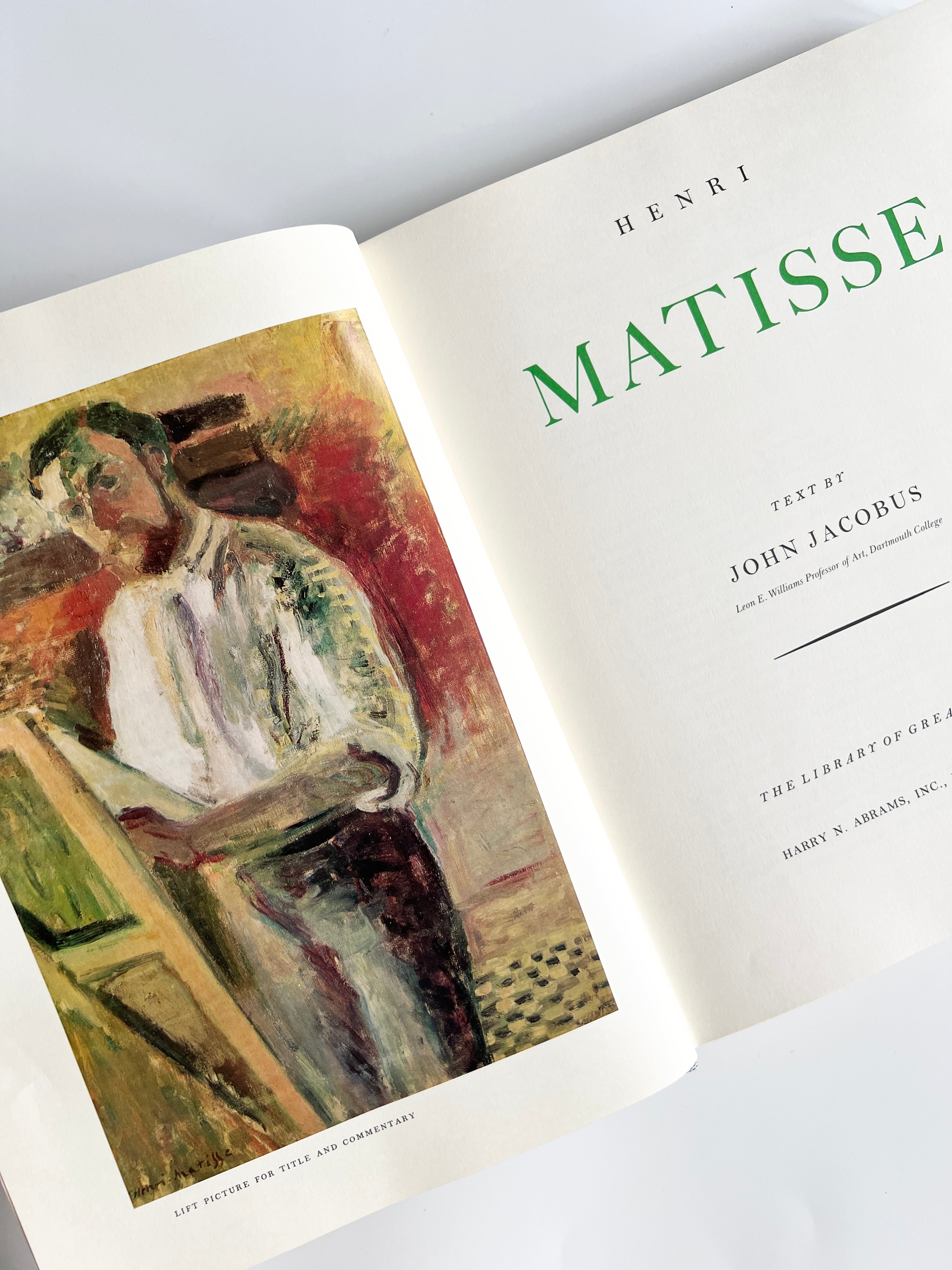 1972 Matisse – Monet's Library