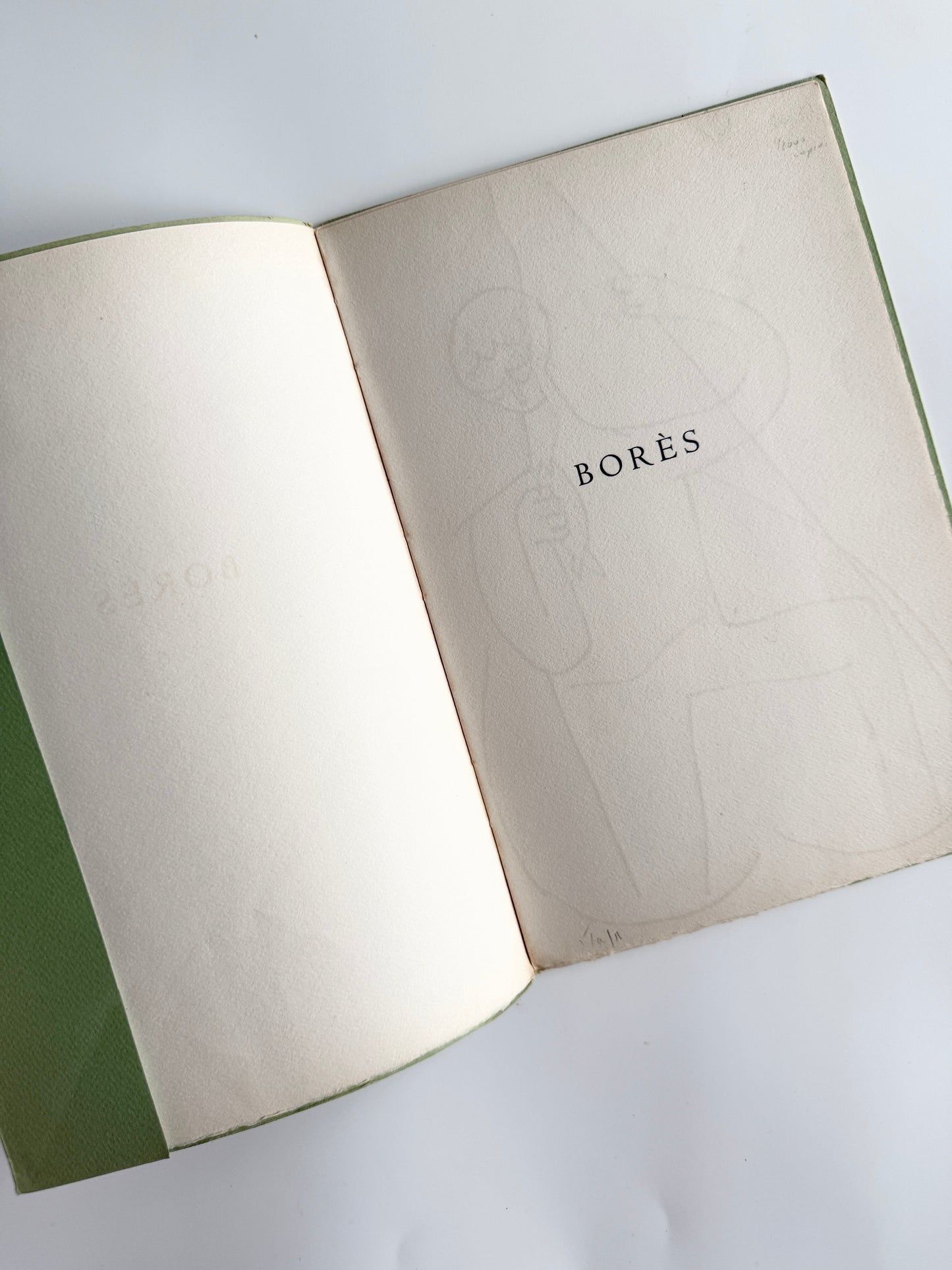 *1954 BORÈS- Peintures nouvelles -Limited Edition