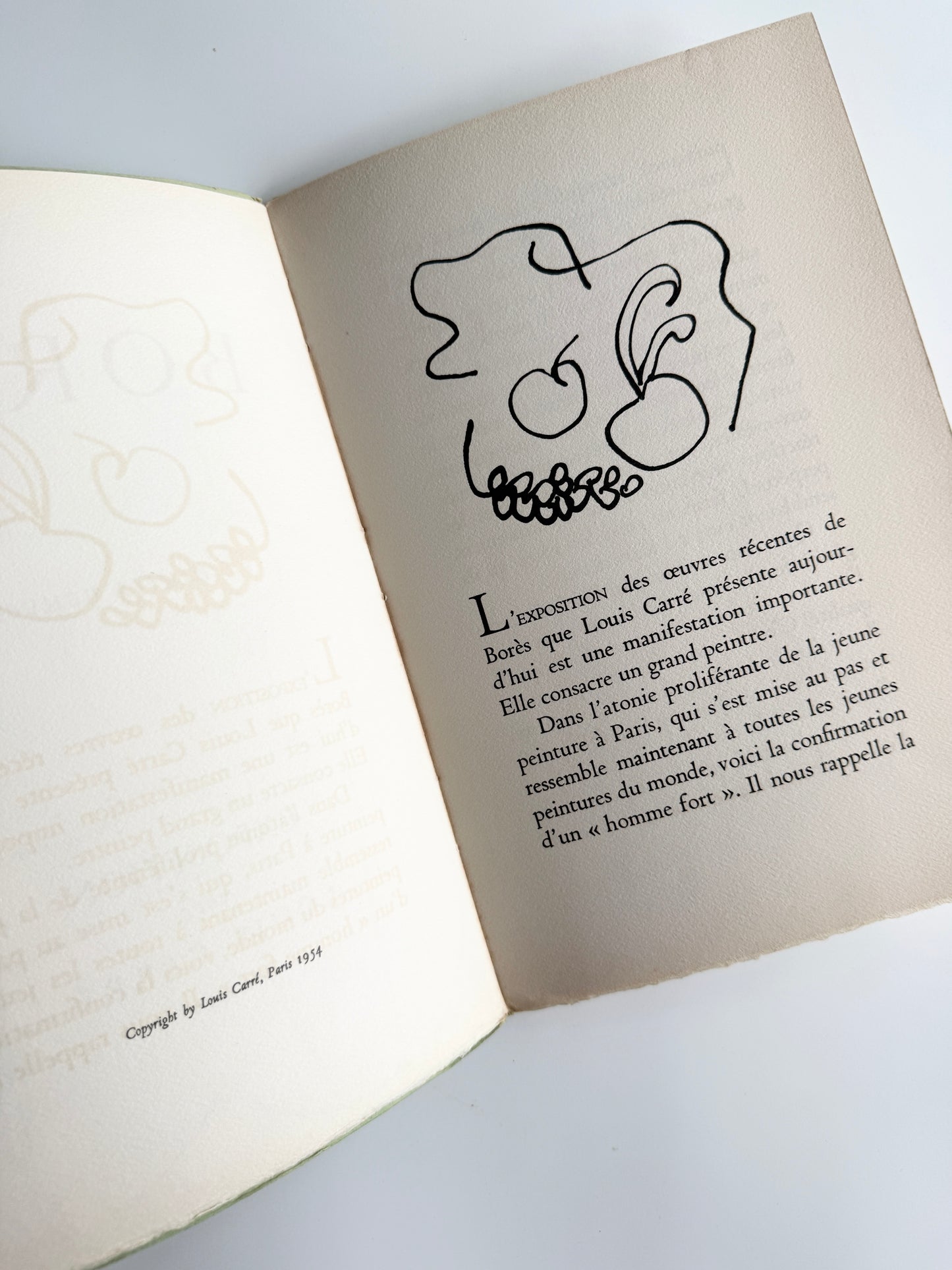 *1954 BORÈS- Peintures nouvelles -Limited Edition