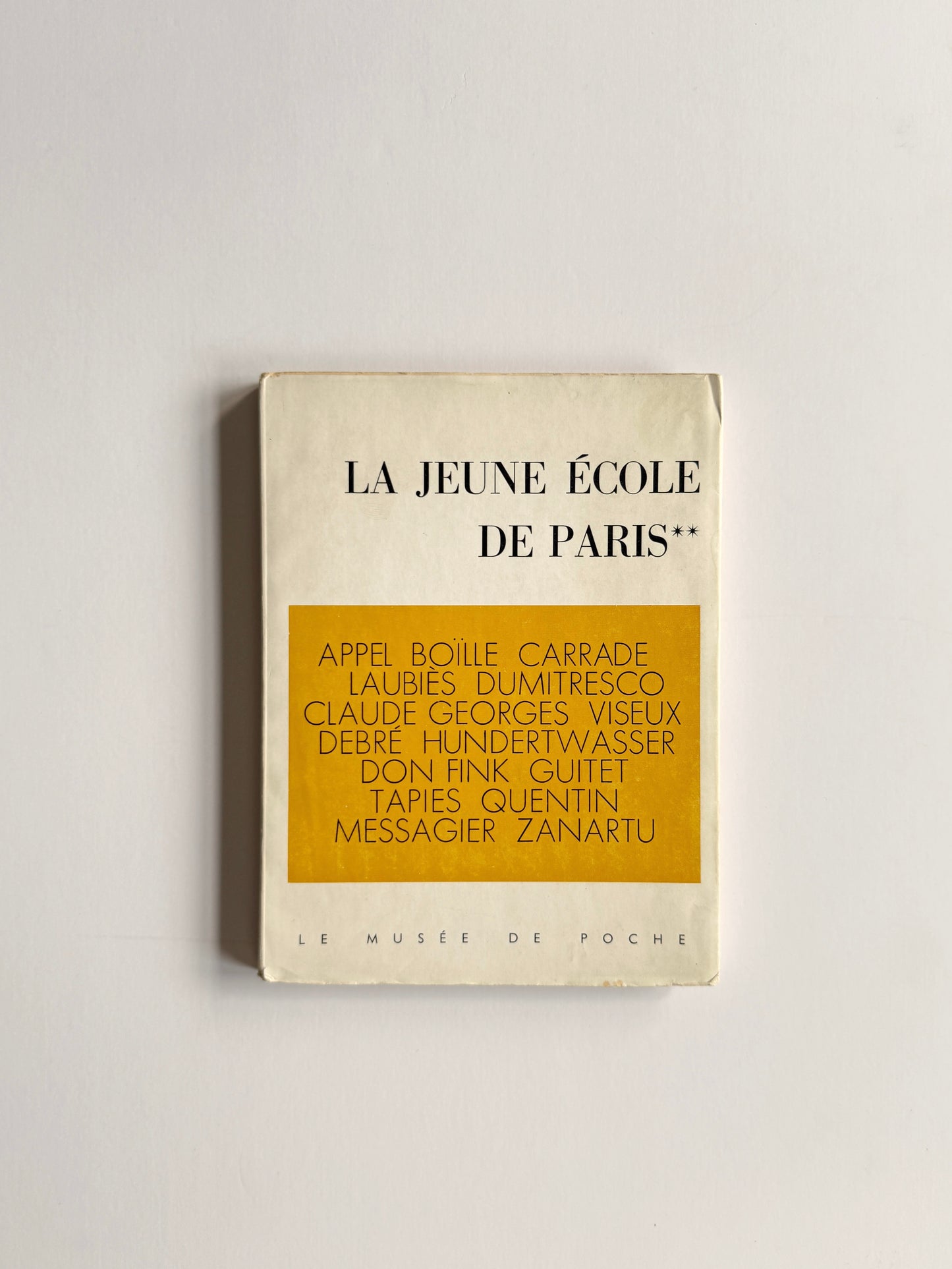 1955-1958 Vintage French Modern Art Books Set (2 Volumes) | Le Musée de Poche | Bissière & La Jeune École de Paris | Rare & Collectible