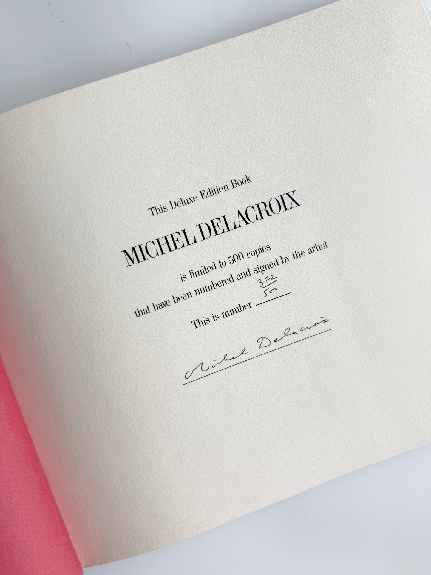 *1987 Michel Delacroix - Limited Edition/ Artist Signed