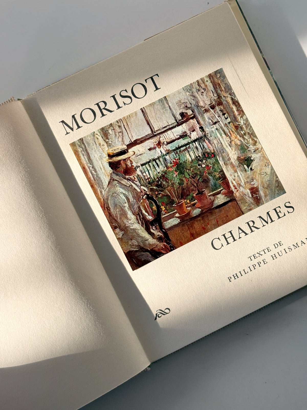 1962 Berthe Morisot: Charmes | French Art Book | Vintage Impressionist Monograph