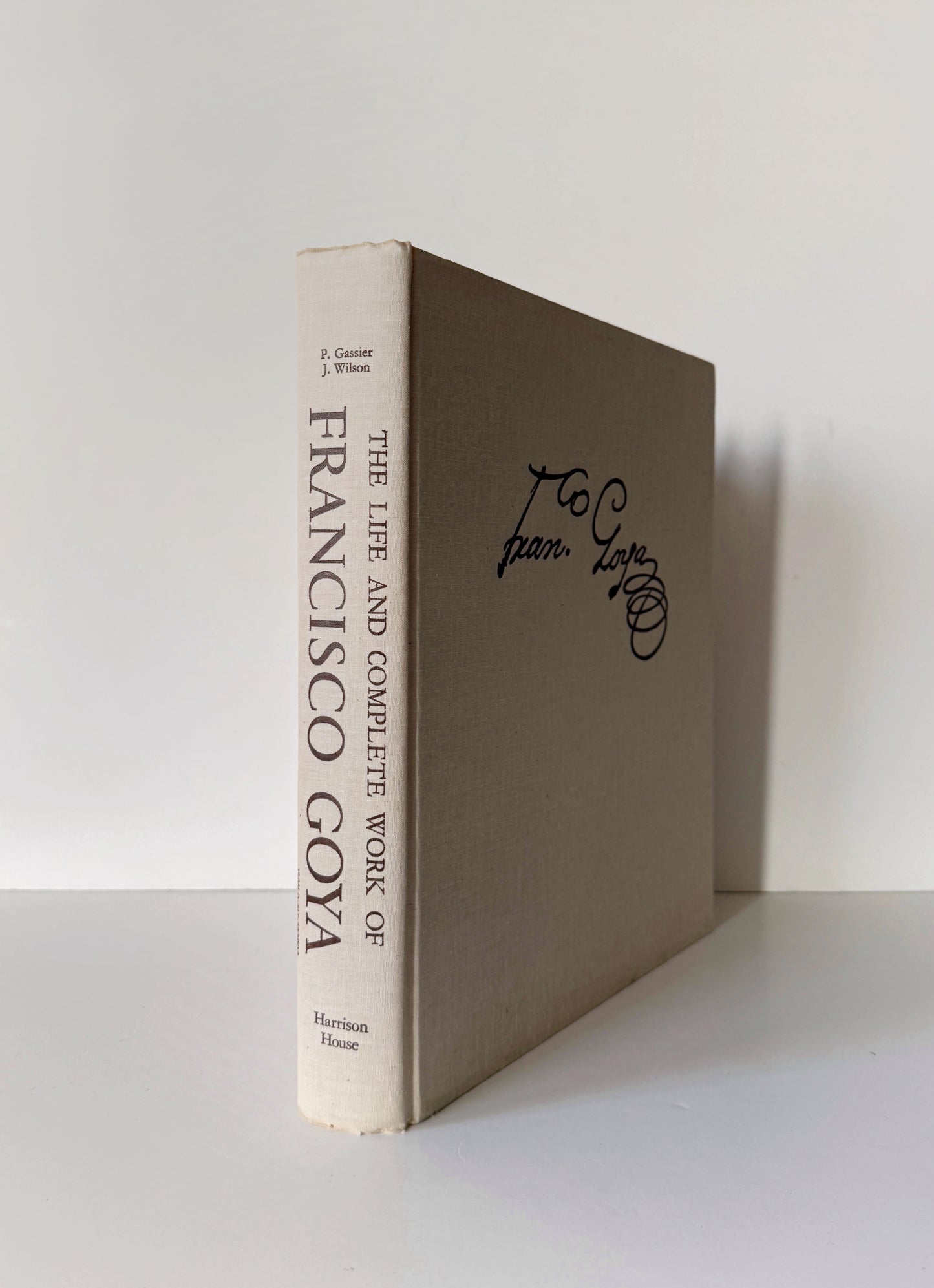 *1981 The Life and Complete Work of Francisco Goya
