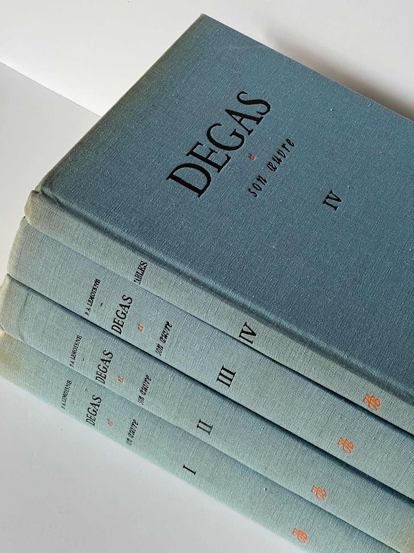 1946 Degas et son oeuvre (4 vols)- Limited Edition/ Rare/ Collectible