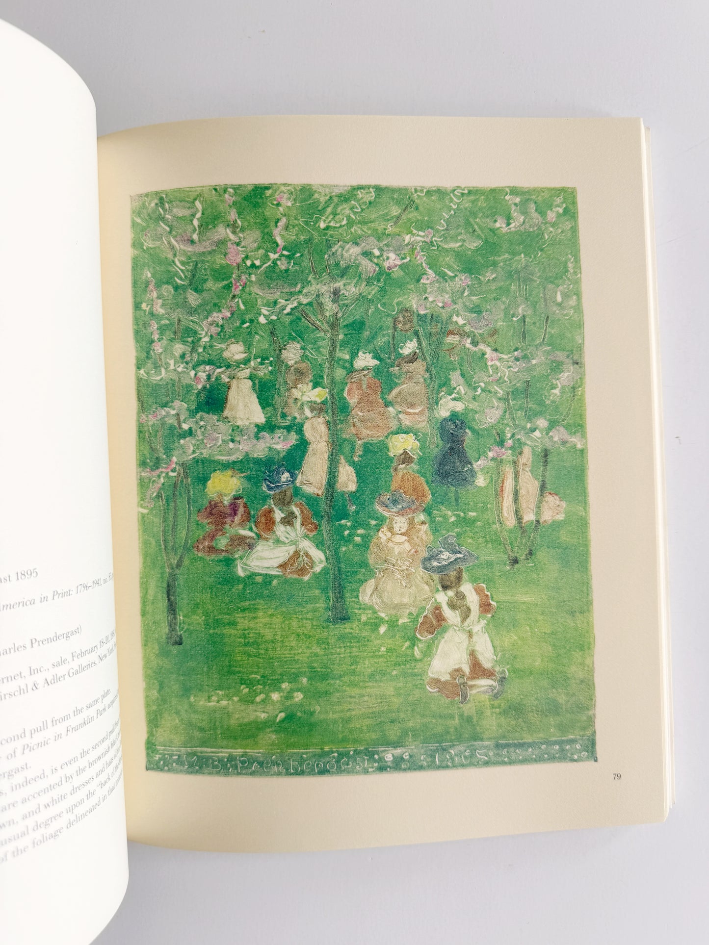 1984 Monotypes by Maurice Prendergast