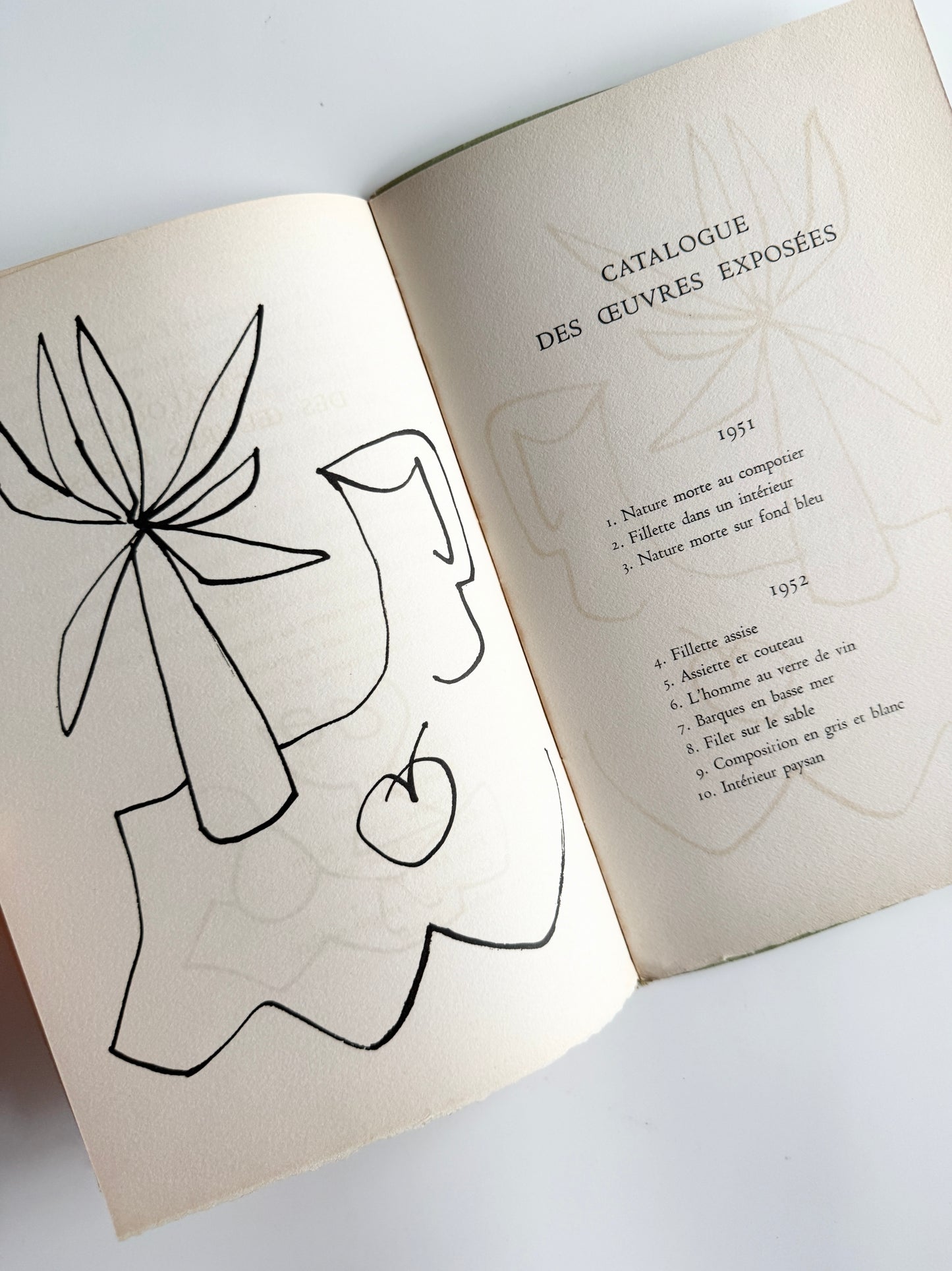 *1954 BORÈS- Peintures nouvelles -Limited Edition