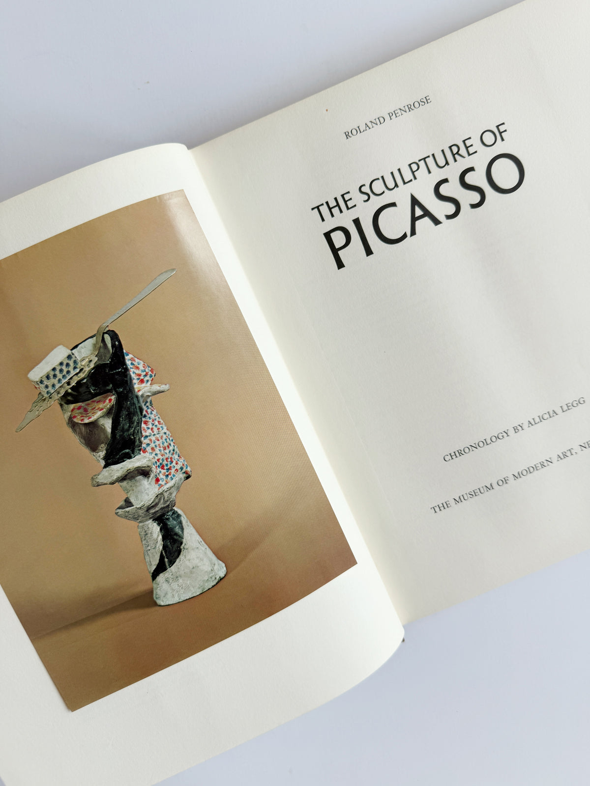*1967 The Sculpture of Picasso- First Edition