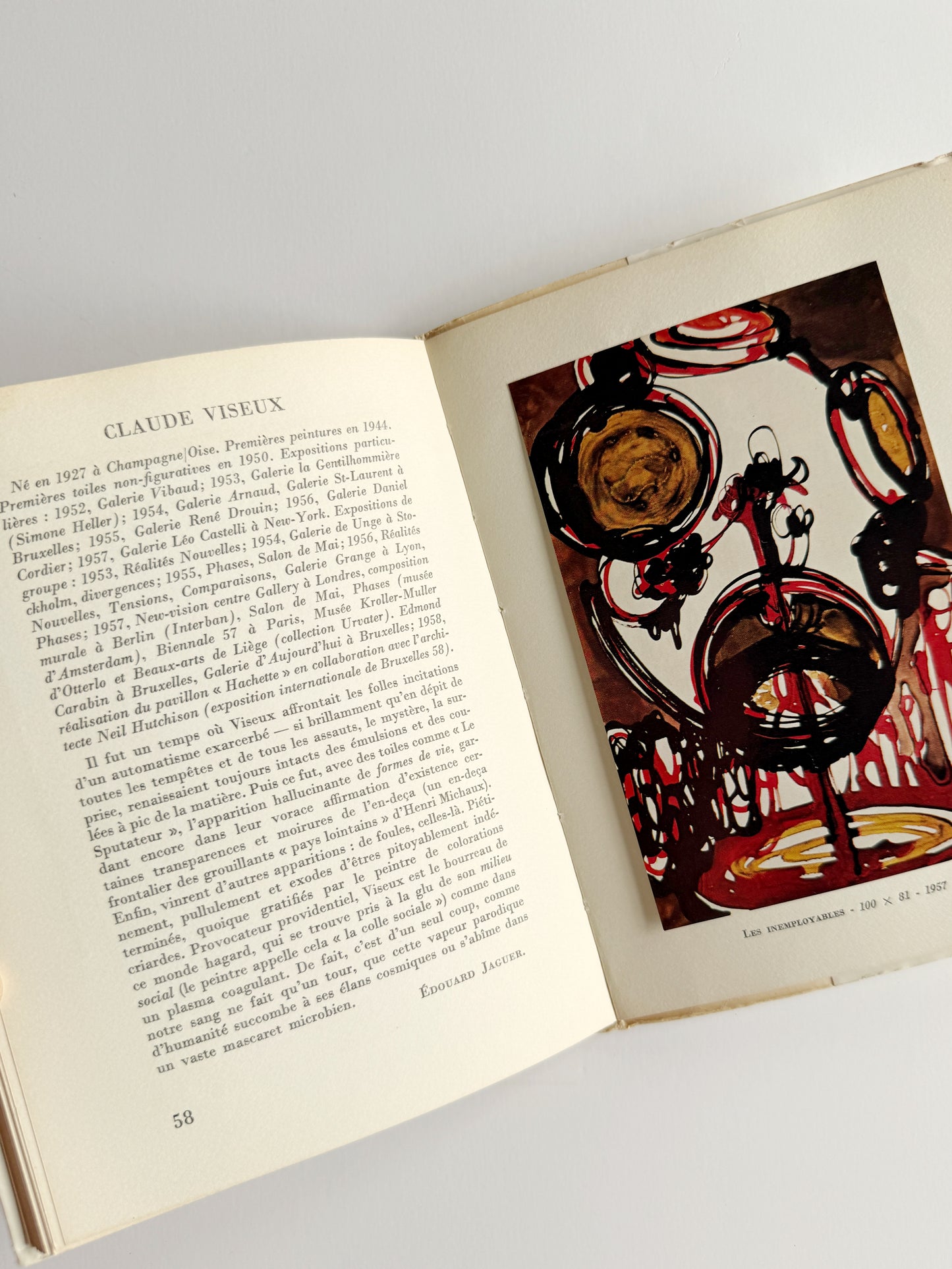 1955-1958 Vintage French Modern Art Books Set (2 Volumes) | Le Musée de Poche | Bissière & La Jeune École de Paris | Rare & Collectible