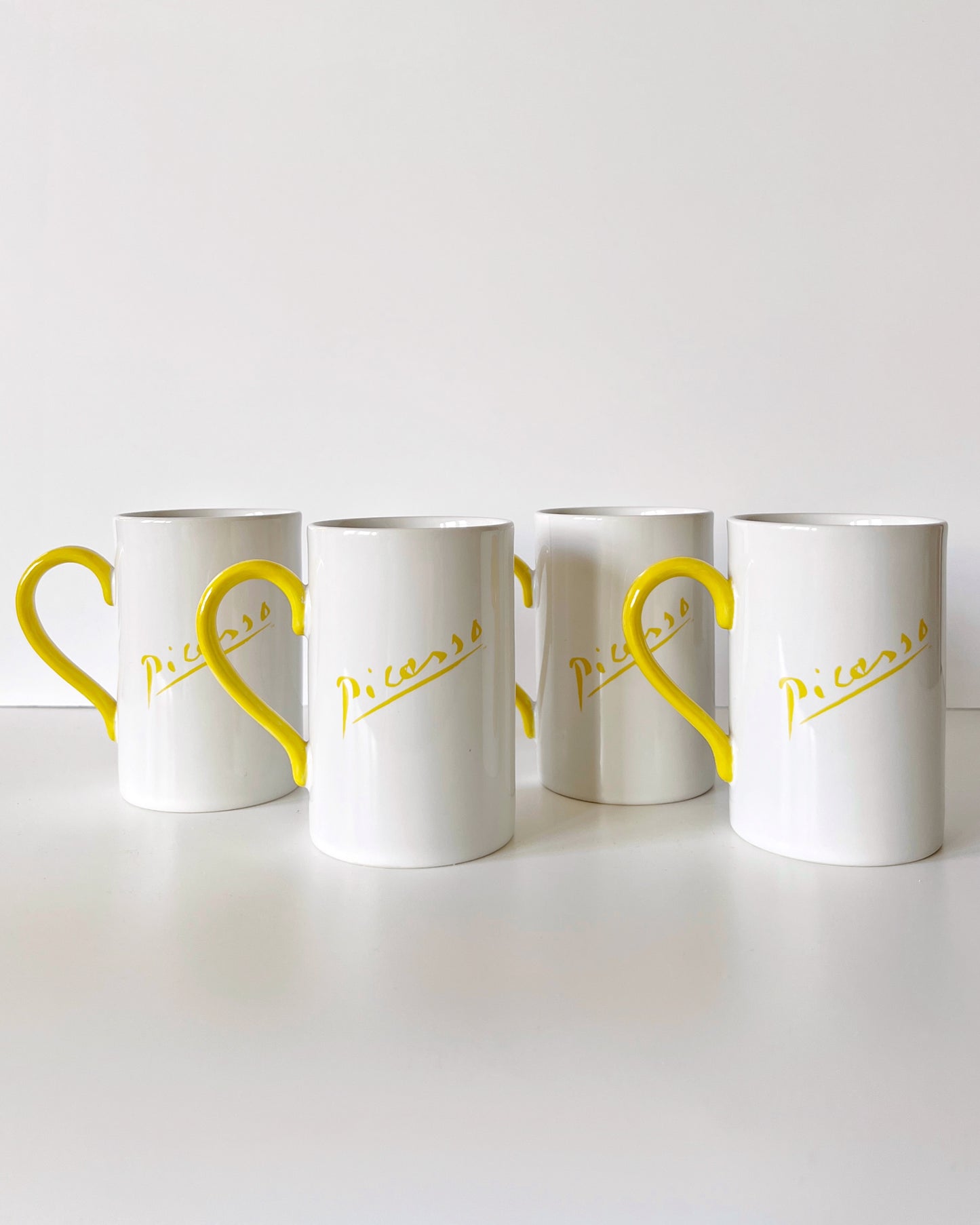 *1996 Picasso Living Coffee Mug Set of 4