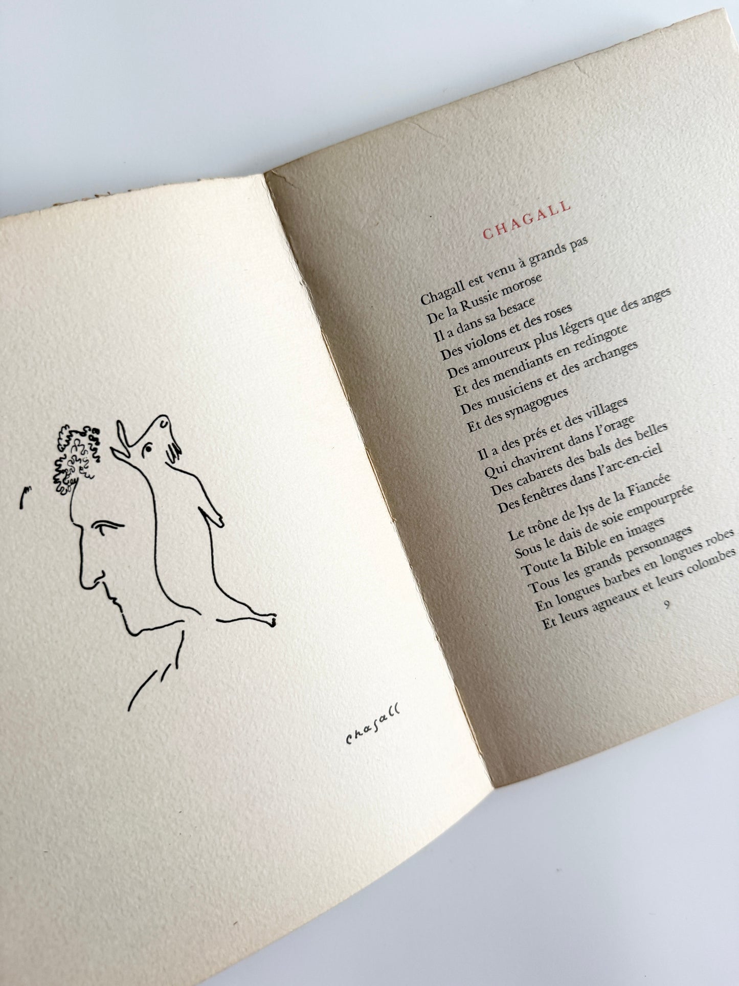 *1943 Marc Chagall- Limited Edition/ Original Lithography