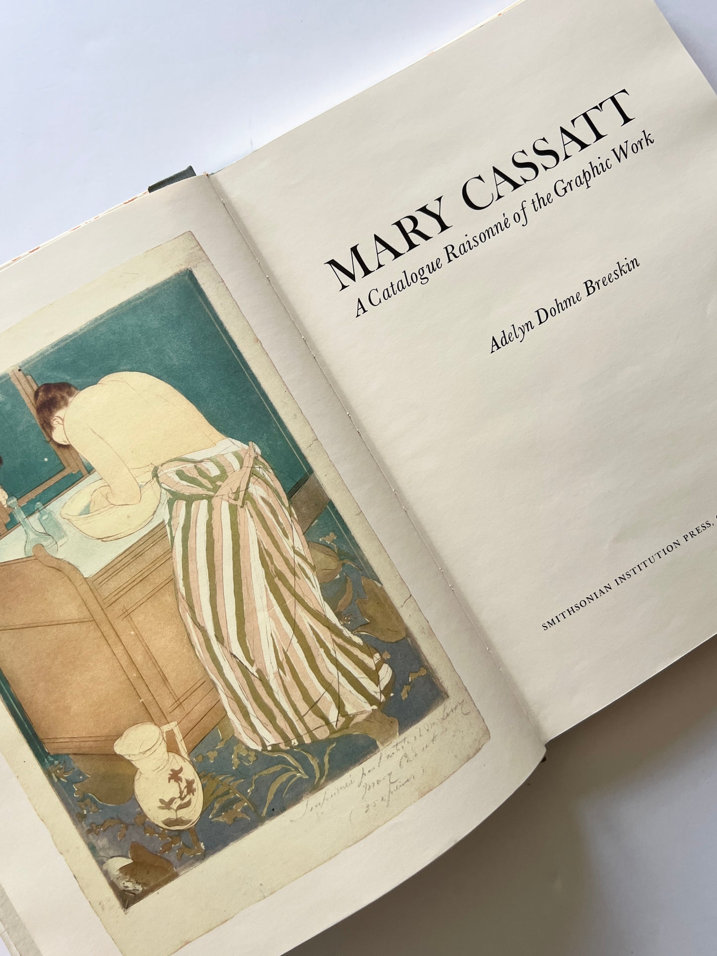 *1979 Mary Cassatt: A Catalogue Raisonne of the Graphic Work- Rare/ Collectible