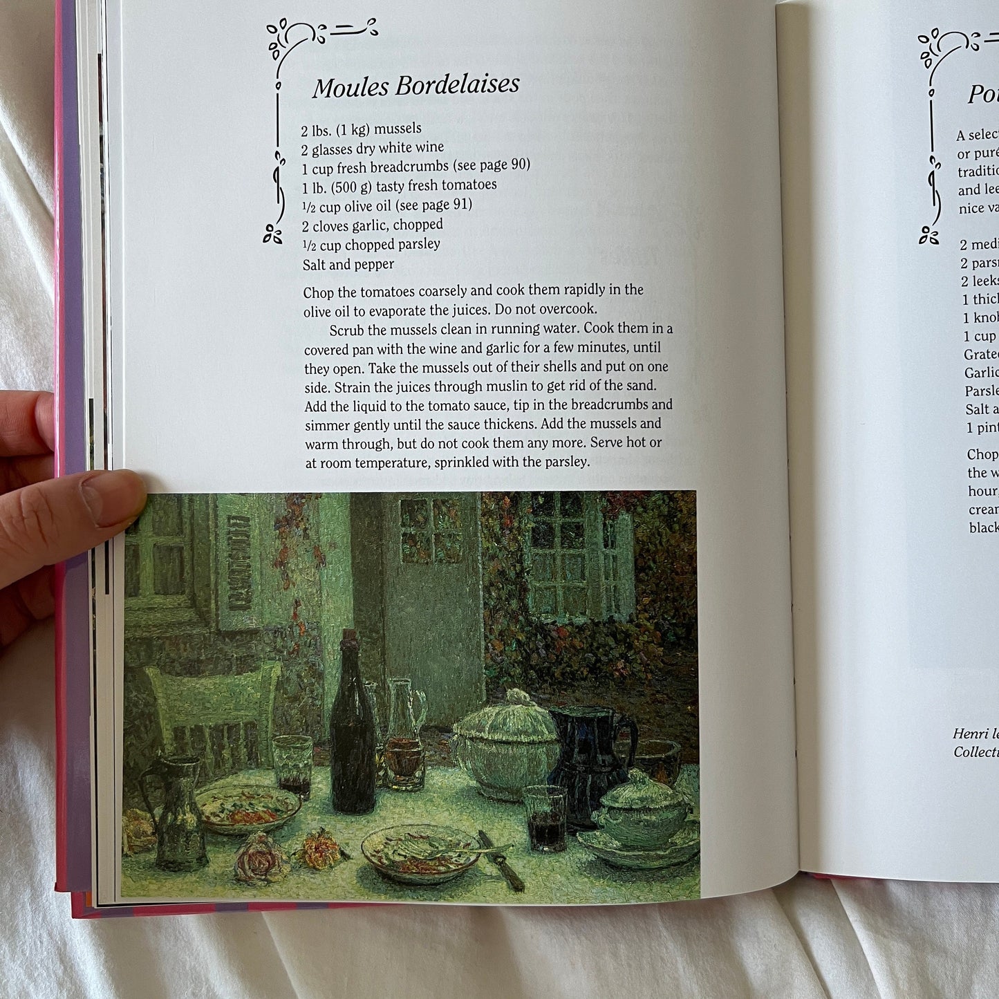 1993 Impressionist Picnic/ Impressionist Painting Book/ Vintage Artbook/ Impressionism Artbook/ Vintage Coffee Table Book