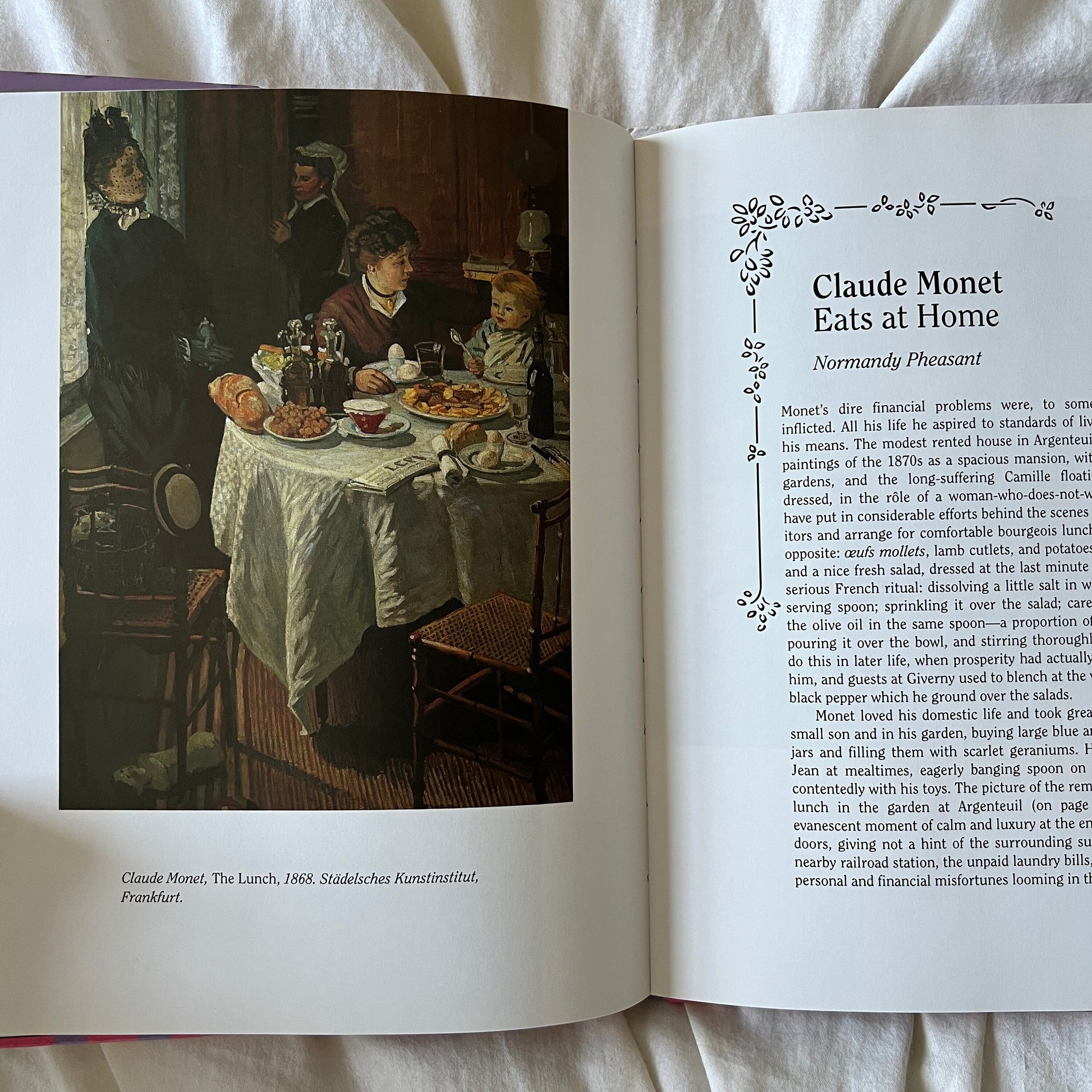 1993 Impressionist Picnic/ Impressionist Painting Book/ Vintage Artbook/ Impressionism Artbook/ Vintage Coffee Table Book