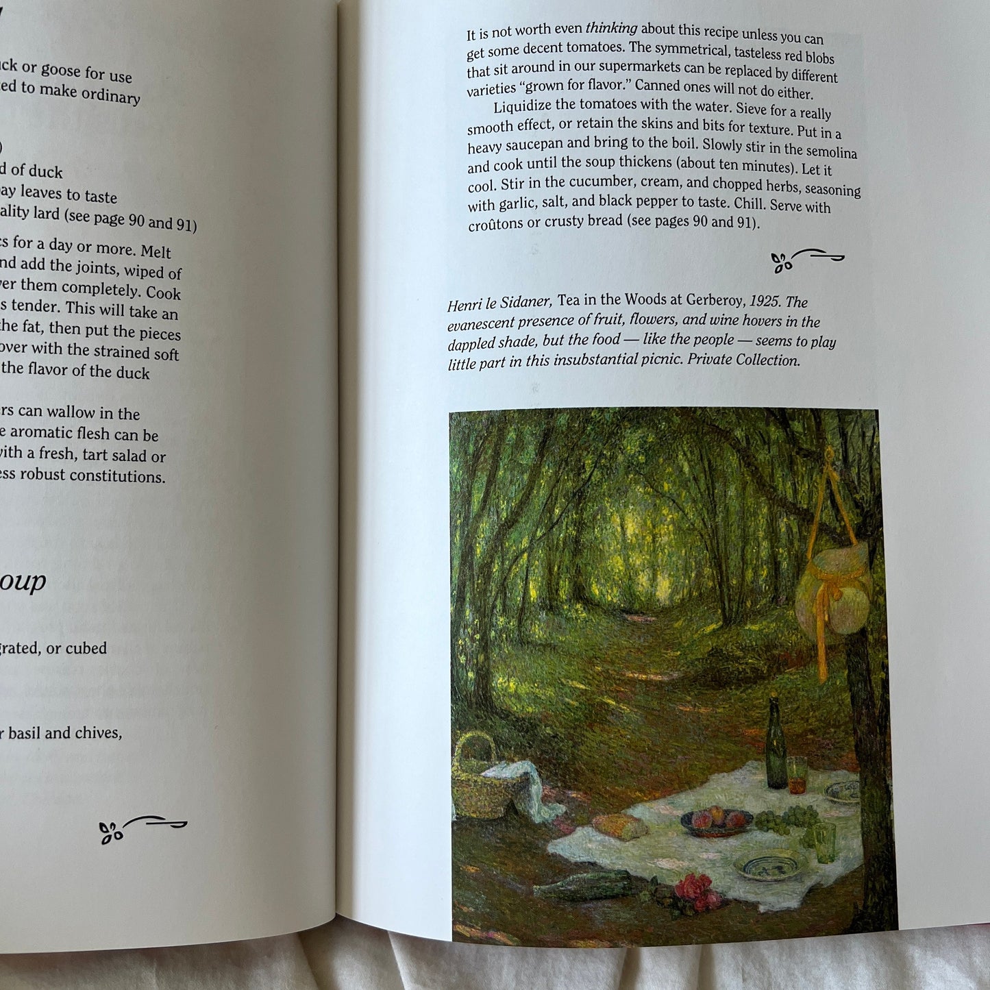 1993 Impressionist Picnic/ Impressionist Painting Book/ Vintage Artbook/ Impressionism Artbook/ Vintage Coffee Table Book