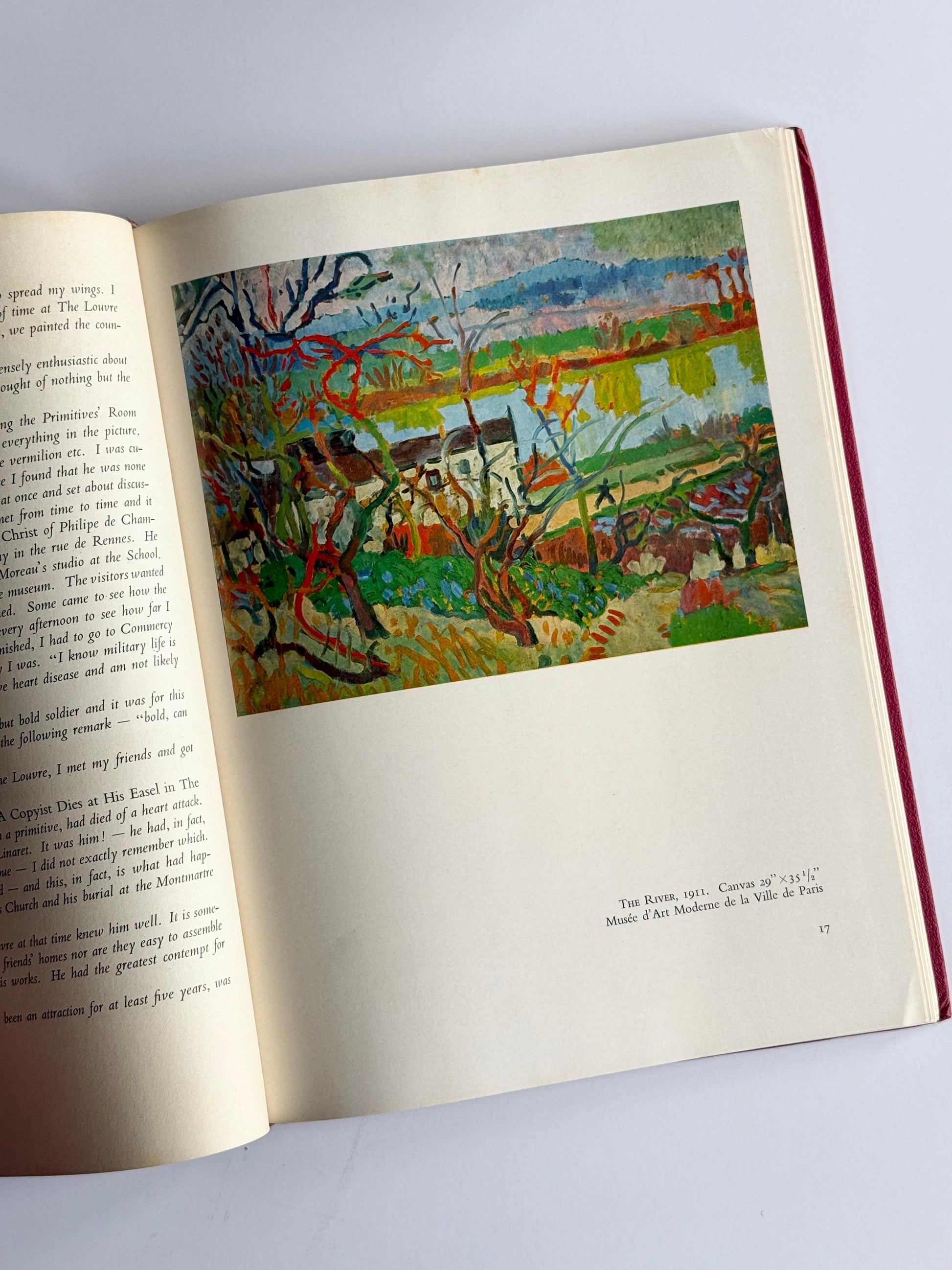 1977 Derain - Crown Art Library Volume - Vibrant Introduction To André Derain - Explosive Early Works - Contemplative Landscapes