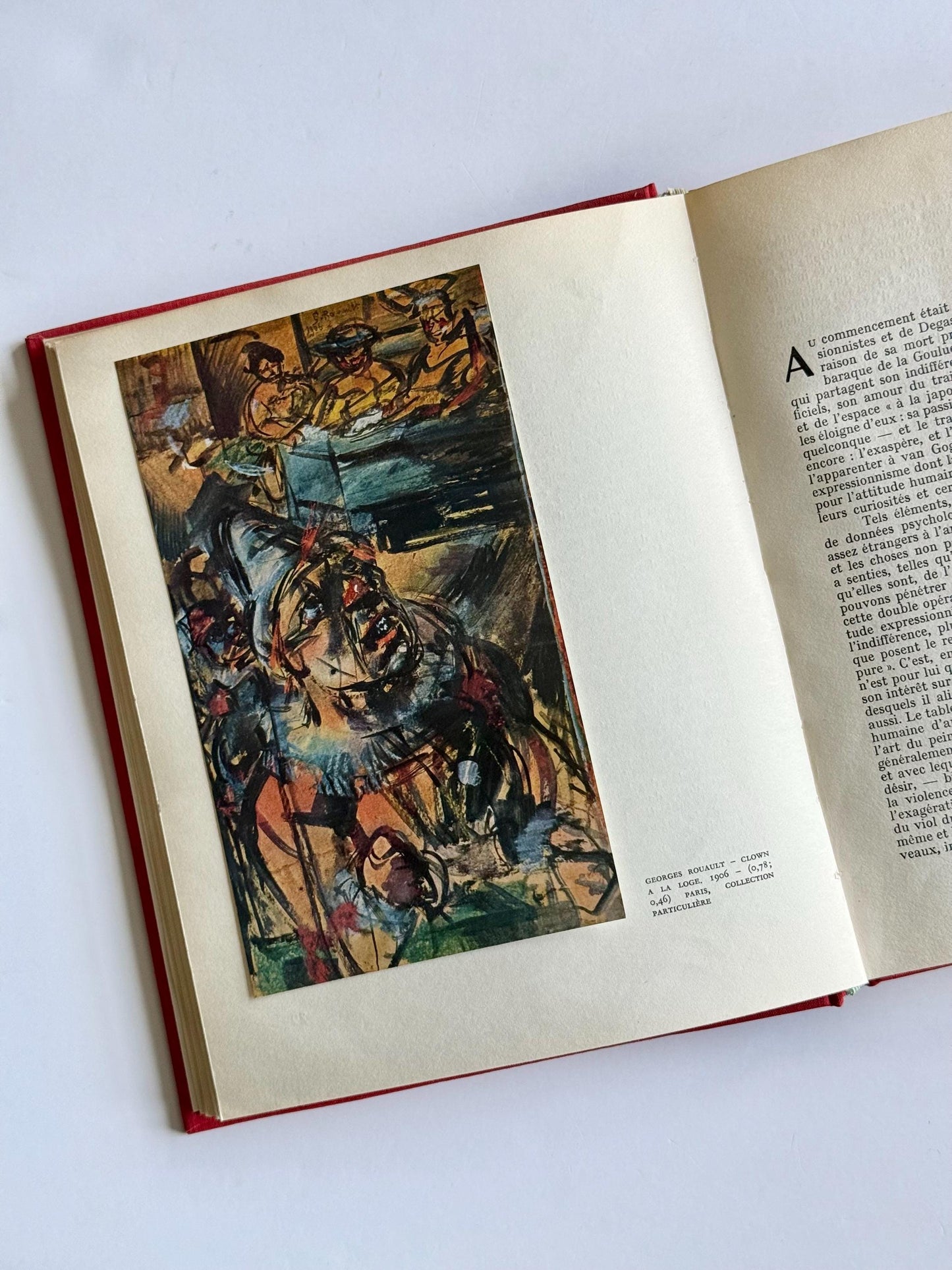 Vintage French Art Book Set – Painters of the 20th Century (1957) – Mid Century Modern Art Books – Cubism Fauvism Abstraction – Red & Yellow