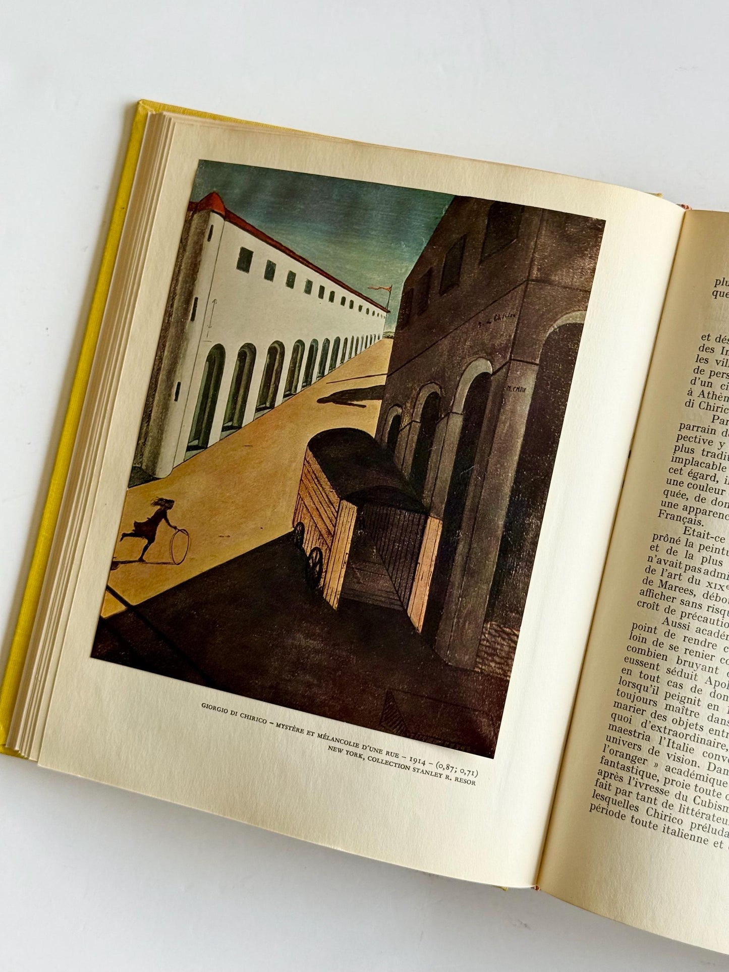 Vintage French Art Book Set – Painters of the 20th Century (1957) – Mid Century Modern Art Books – Cubism Fauvism Abstraction – Red & Yellow