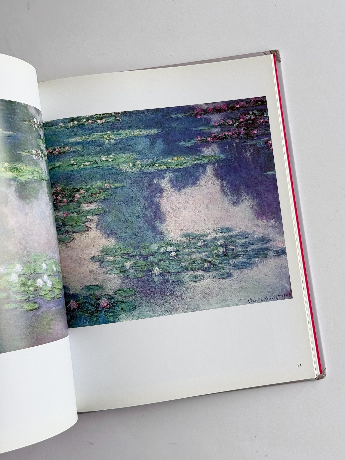 Monet The Gardener Book / Claude Monet Giverny Garden Art Book / Impressionism Coffee Table Book / Rizzoli Hardcover Floral Art Book