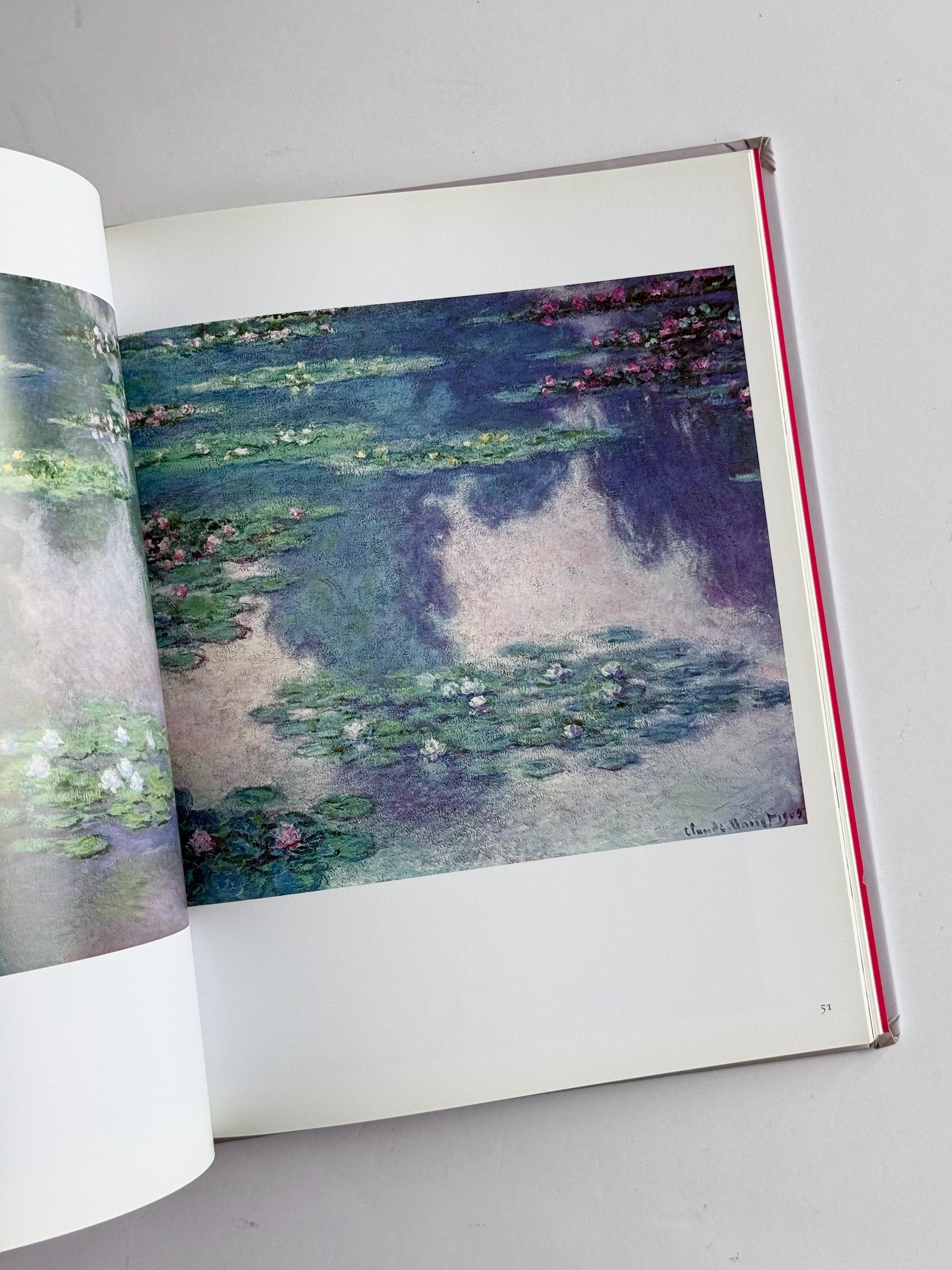 Monet The Gardener Book / Claude Monet Giverny Garden Art Book / Impressionism Coffee Table Book / Rizzoli Hardcover Floral Art Book
