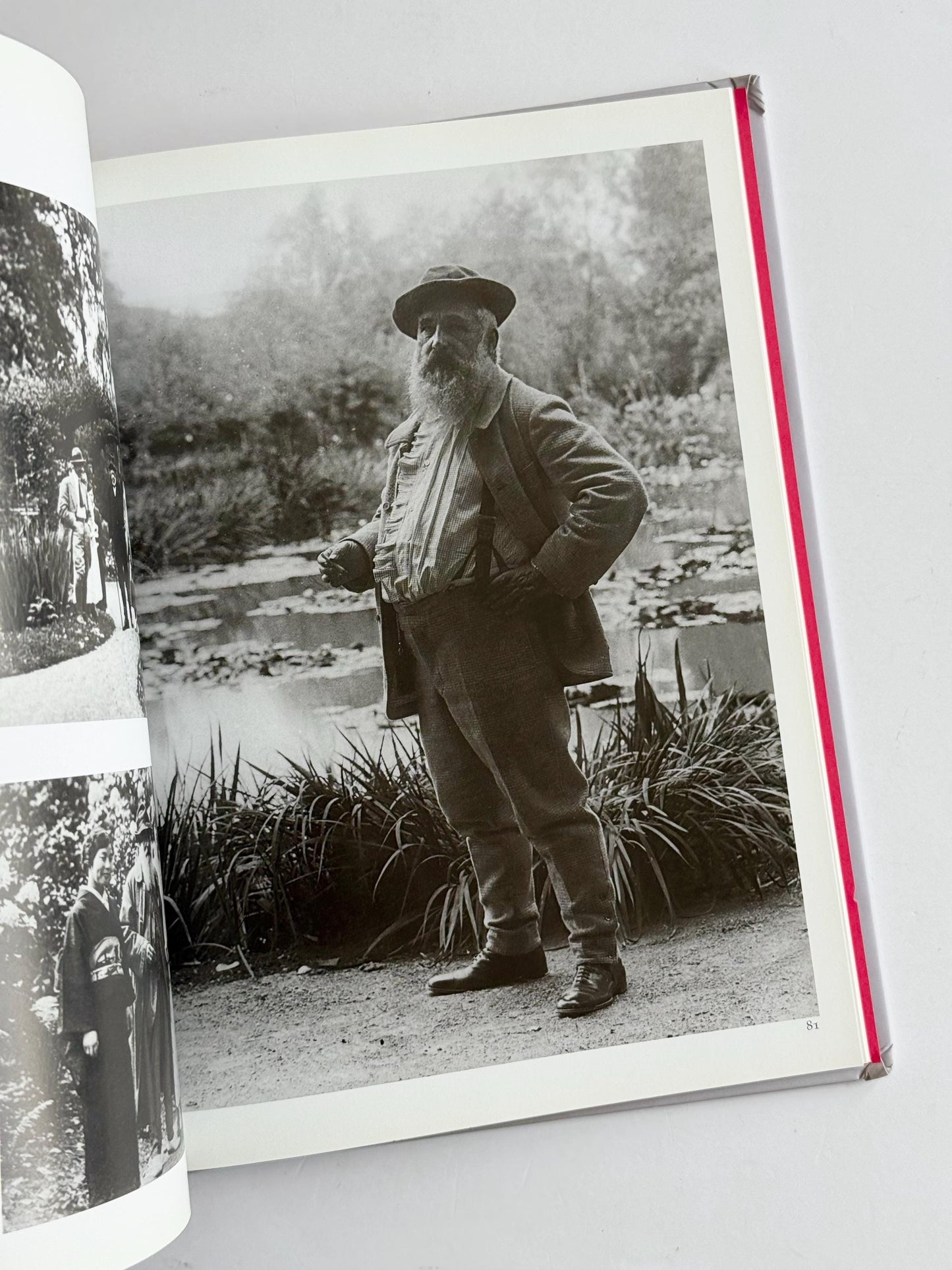 Monet The Gardener Book / Claude Monet Giverny Garden Art Book / Impressionism Coffee Table Book / Rizzoli Hardcover Floral Art Book