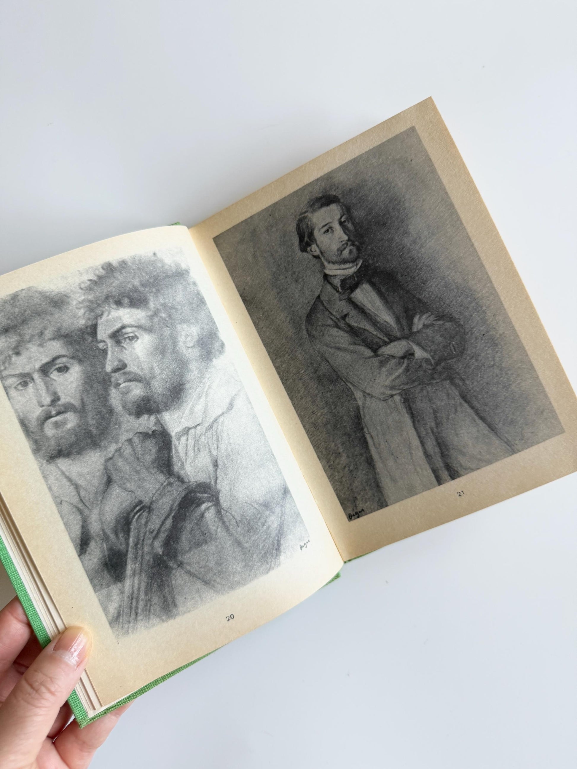 1952 Degas: Dessins Vintage French Art Book Rare and Collectible Books