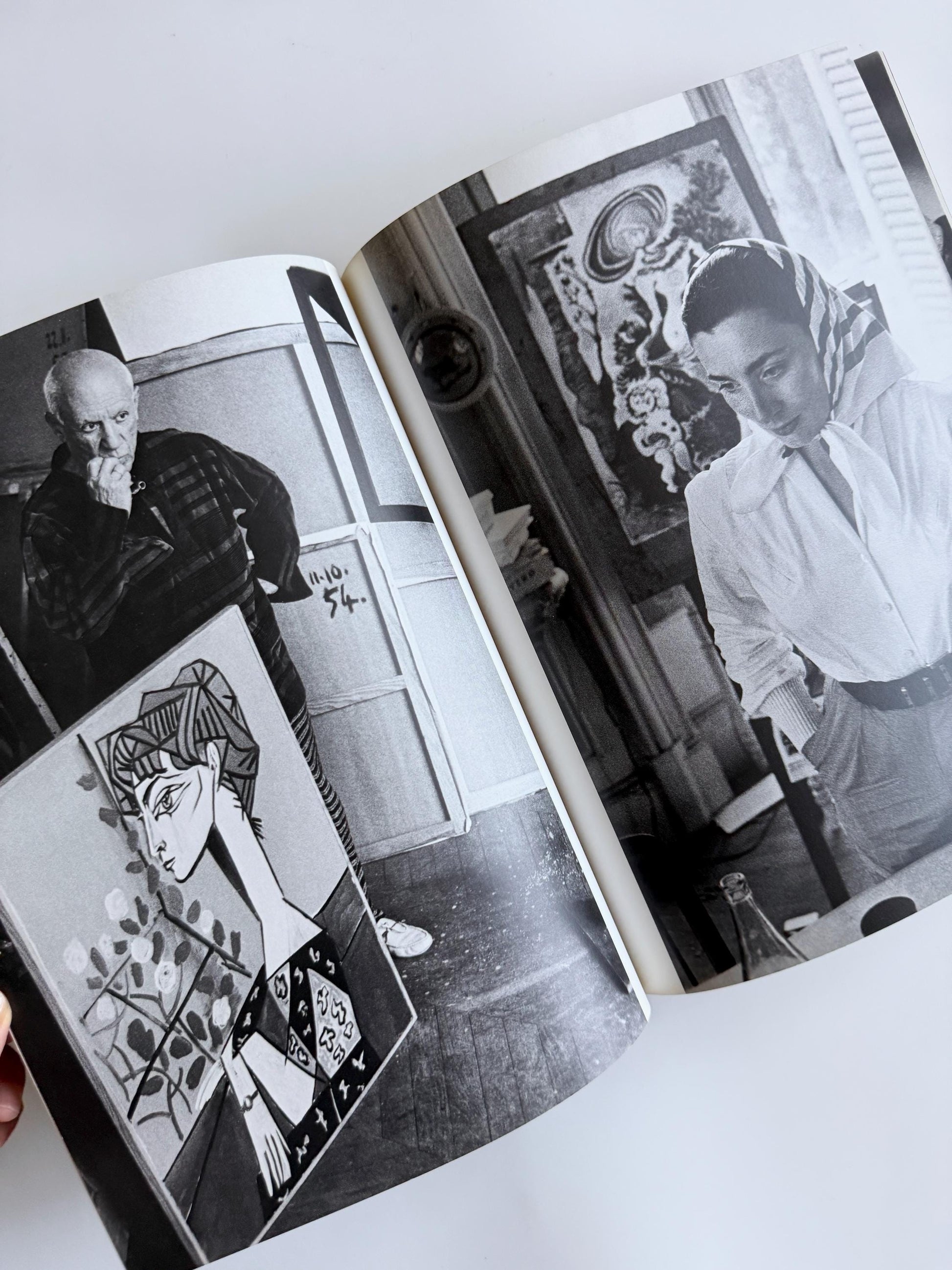 Vintage Viva Picasso Book by David Douglas Duncan | Pablo Picasso Photography Book 1980 | Artist Portraits & Studio Photography