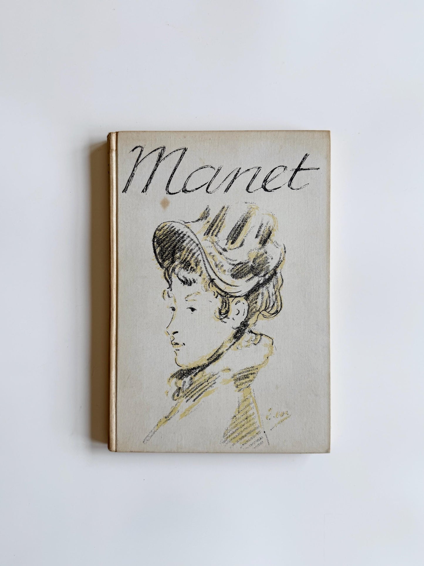 Vintage Edouard Manet Book | Phaidon Press 1958 Hardcover | Paintings & Drawings | French Impressionist Art Book