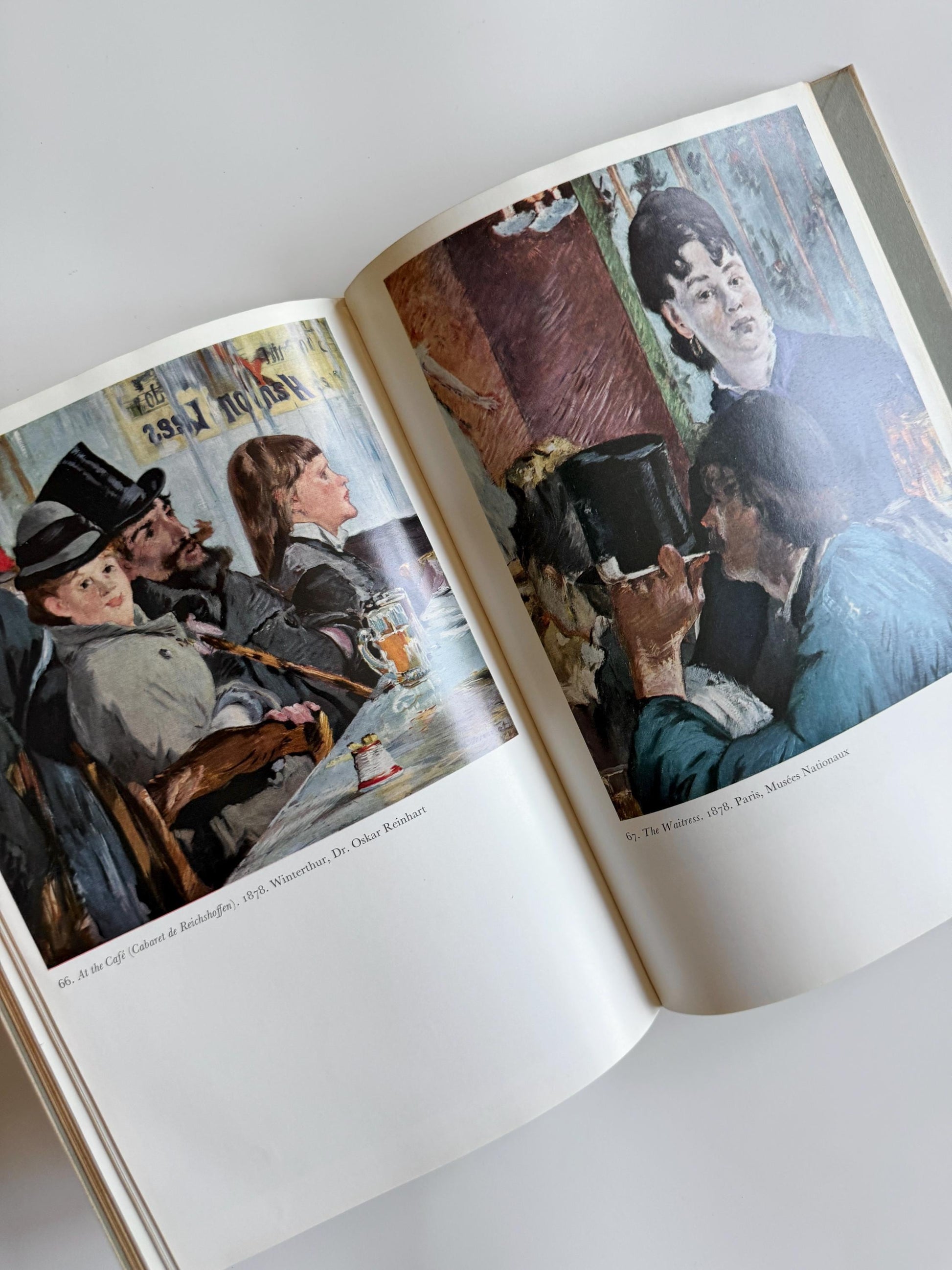 Vintage Edouard Manet Book | Phaidon Press 1958 Hardcover | Paintings & Drawings | French Impressionist Art Book