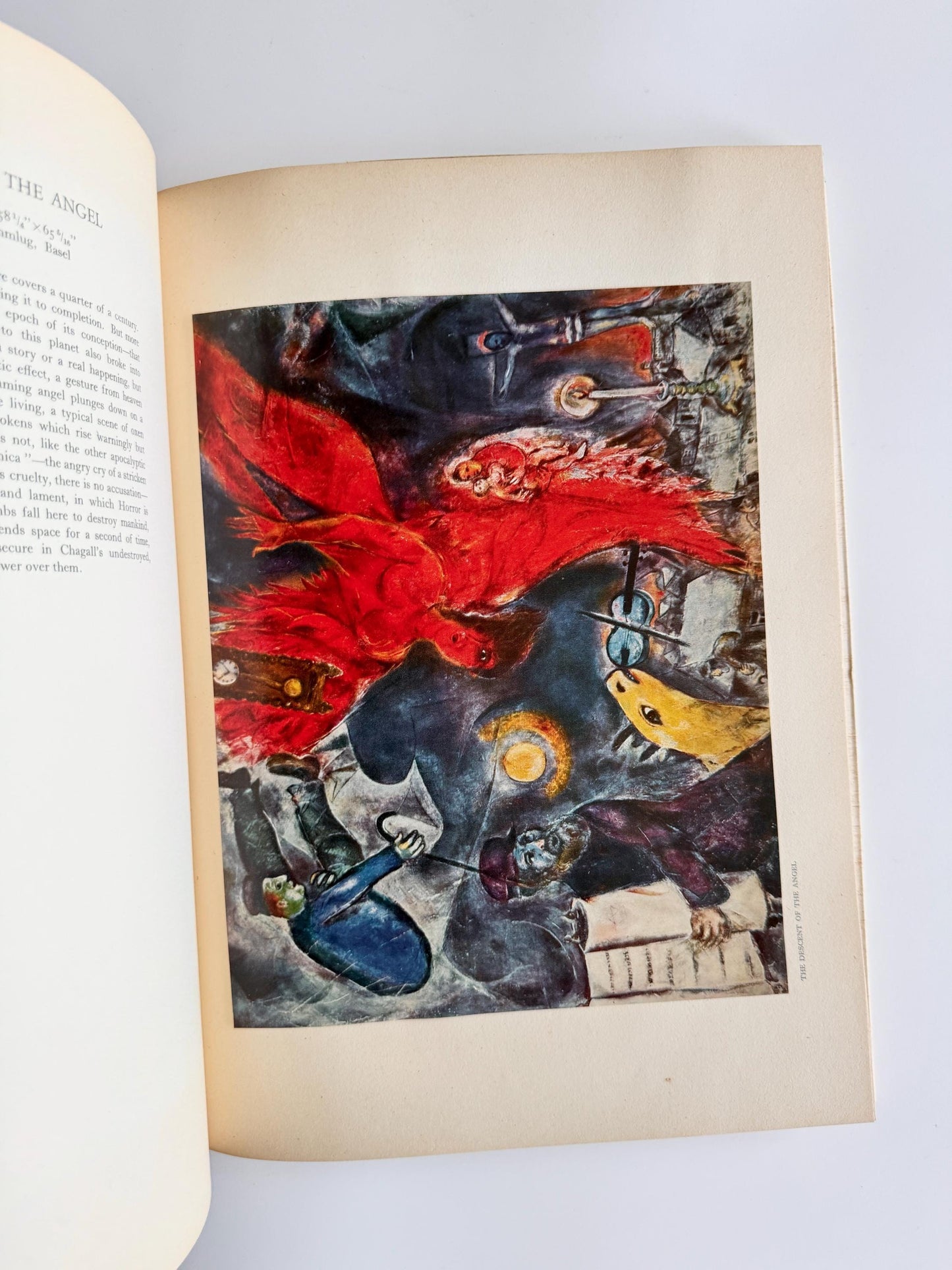1960 Marc Chagall Uffizi Series in Full Colour | First Printing Vintage Art Book | 16 Tipped-In Color Plates | Rare Art Book