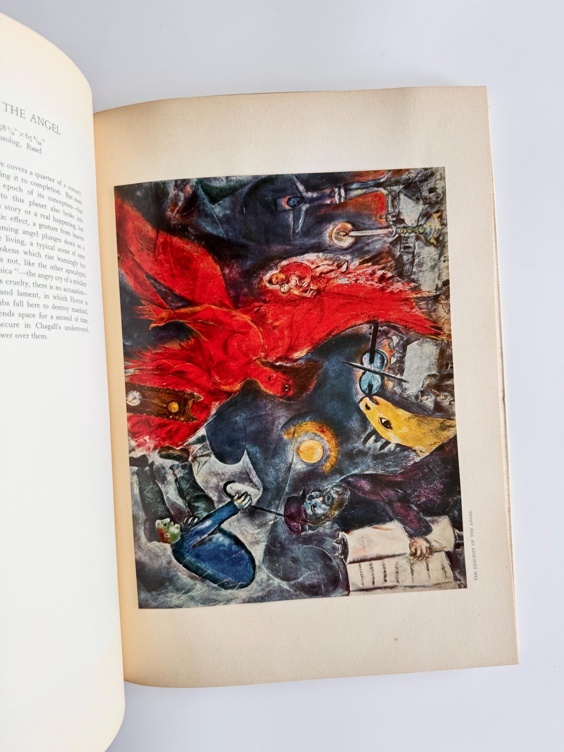1960 Marc Chagall Uffizi Series in Full Colour | First Printing Vintage Art Book | 16 Tipped-In Color Plates | Rare Art Book