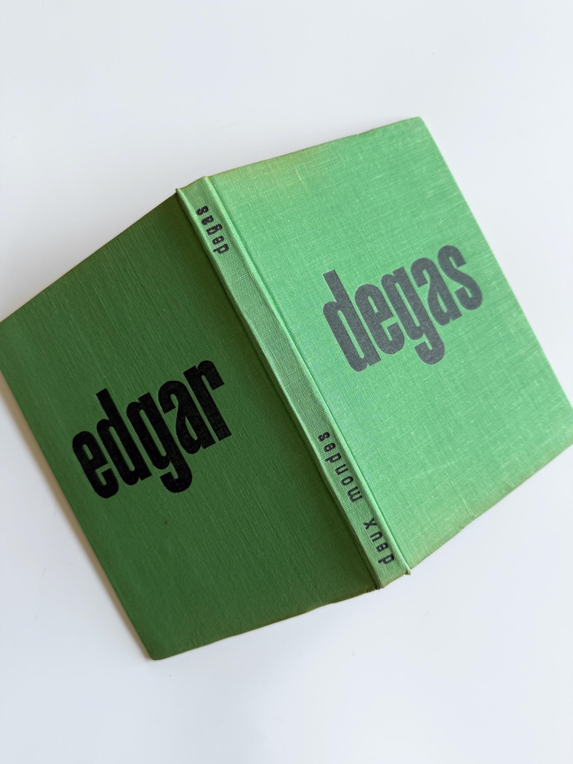 1952 Degas: Dessins Vintage French Art Book Rare and Collectible Books