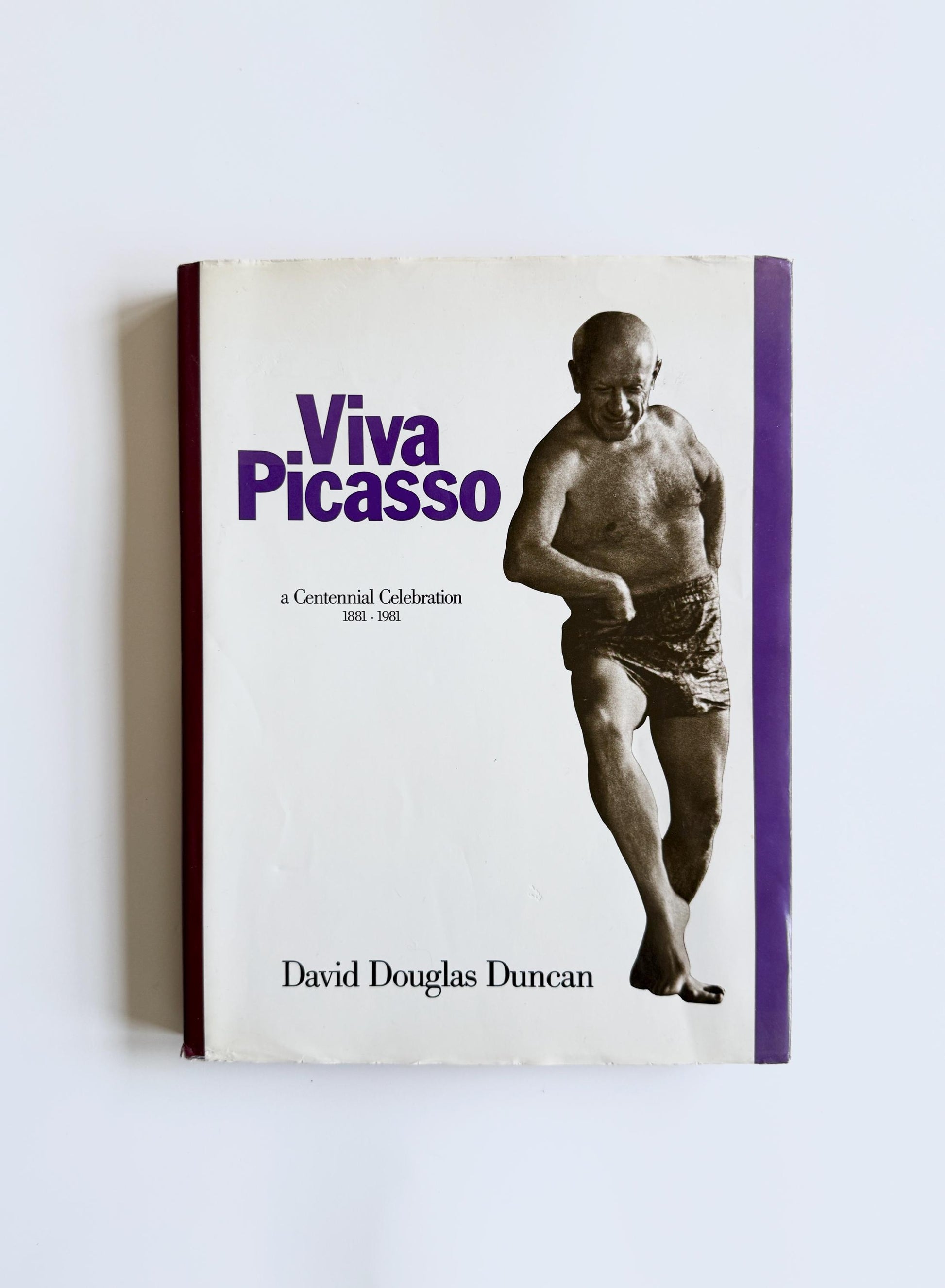 Vintage Viva Picasso Book by David Douglas Duncan | Pablo Picasso Photography Book 1980 | Artist Portraits & Studio Photography