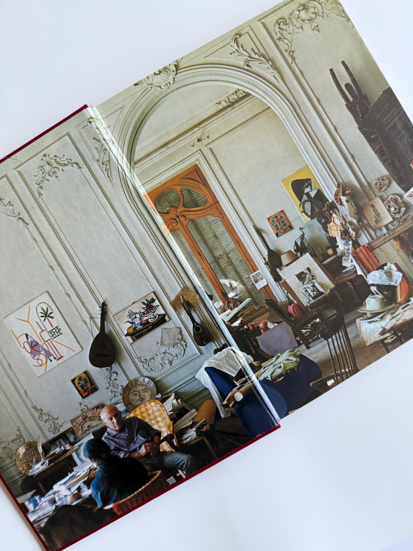 Vintage Viva Picasso Book by David Douglas Duncan | Pablo Picasso Photography Book 1980 | Artist Portraits & Studio Photography