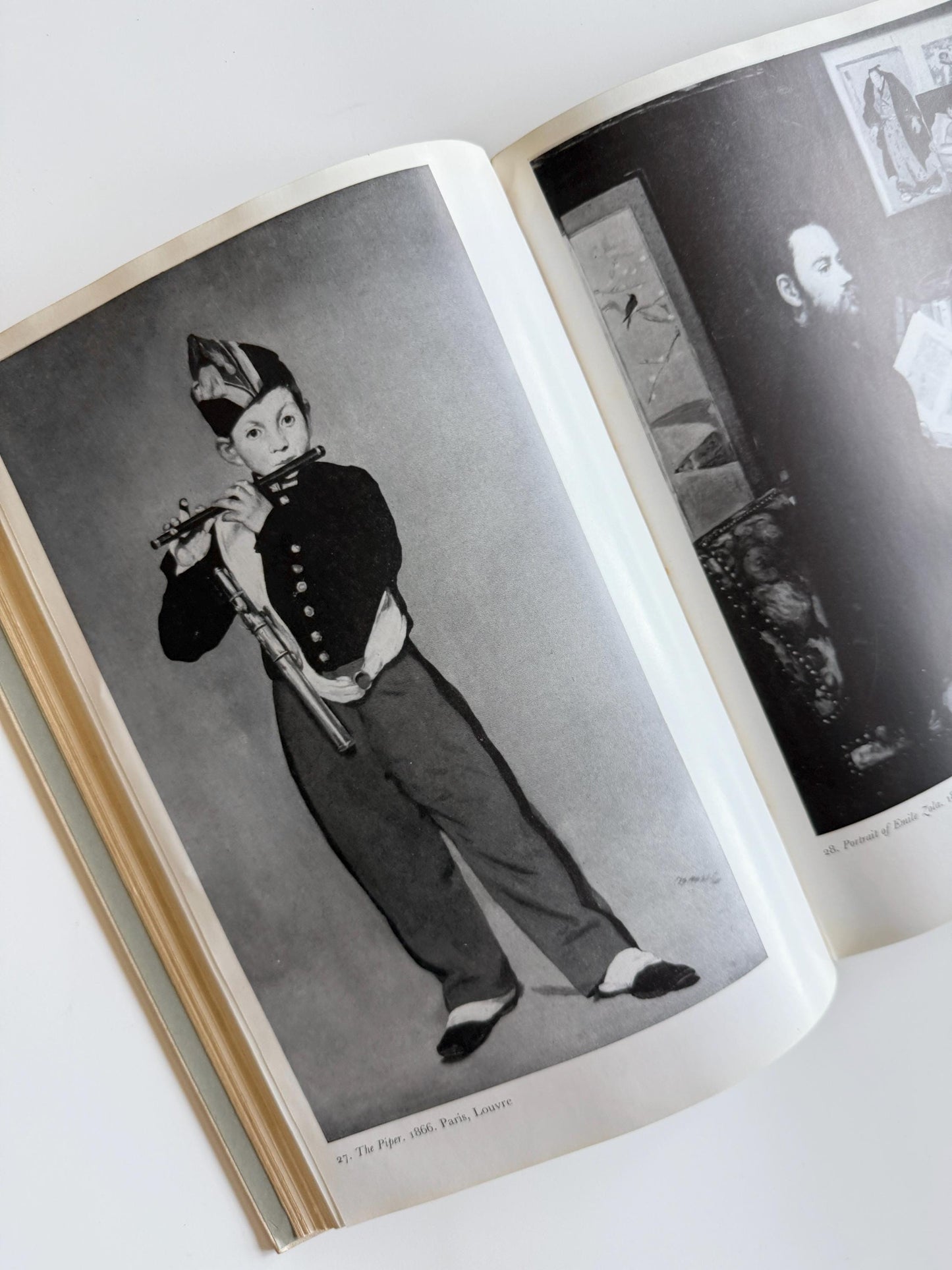 Vintage Edouard Manet Book | Phaidon Press 1958 Hardcover | Paintings & Drawings | French Impressionist Art Book