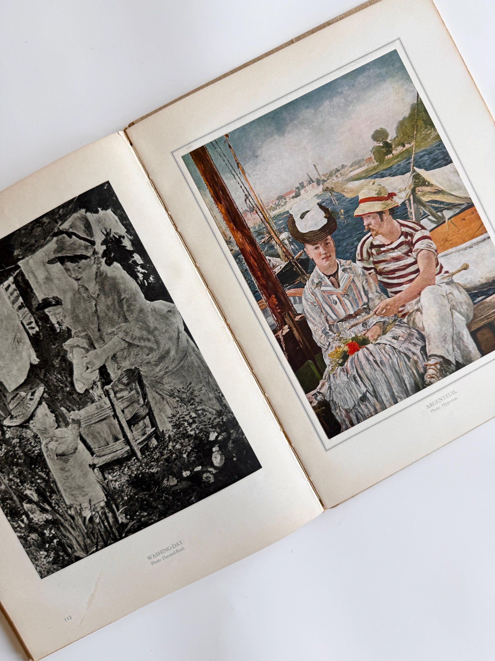 1938 MANET by Robert Rey | First English Edition | Vintage Hyperion Press Art Book | Édouard Manet Monograph | Large Format Illustrated Art