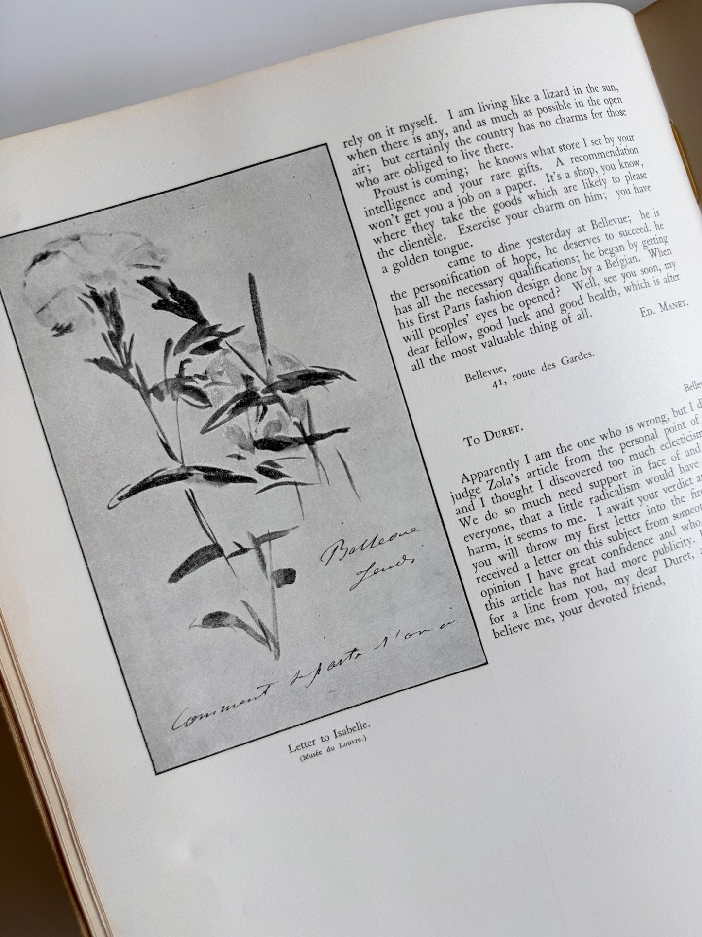 1938 MANET by Robert Rey | First English Edition | Vintage Hyperion Press Art Book | Édouard Manet Monograph | Large Format Illustrated Art