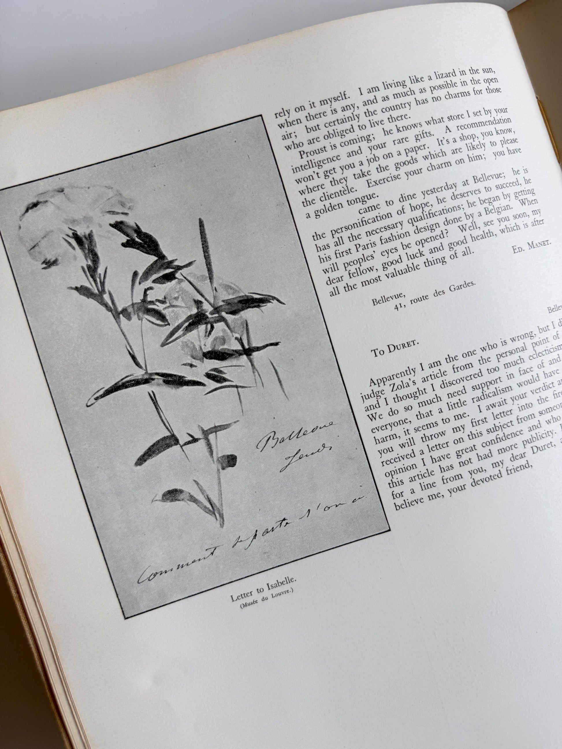 1938 MANET by Robert Rey | First English Edition | Vintage Hyperion Press Art Book | Édouard Manet Monograph | Large Format Illustrated Art