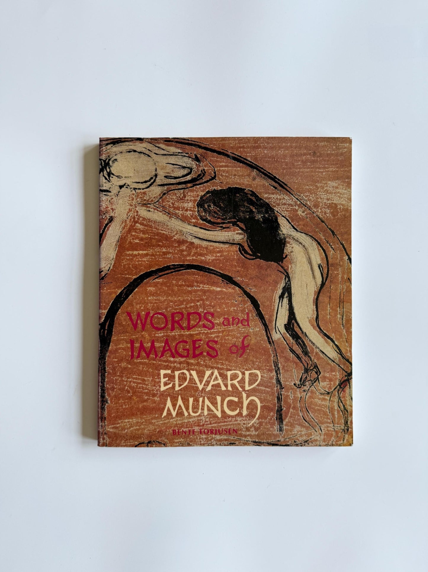 1989 Words and Images of Edvard Munch | Vintage Paperback Art Book | Thames and Hudson | Expressionist Art | The Scream